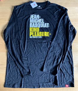 Jean Michel Basquiat - T-Shirt: Jean Michel Basquiat - T-Shirt T-Shirt Long sleeveBlack Size XXLNeww York City 2022New T-shirt manches longueNoirTaille XXLNew York2022Nouveau