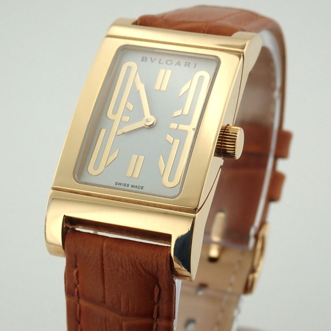 Bvlgari / Rettangolo 18K - Lady's Yellow gold Wrist (1 of 8)