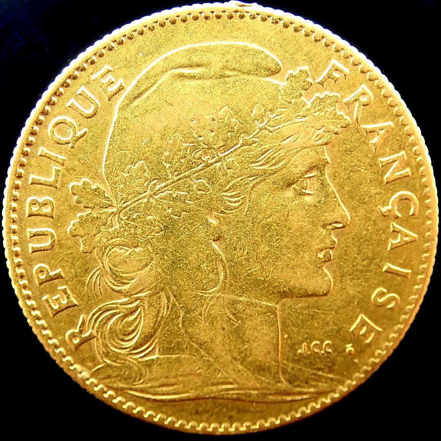 10 Francs  REPUBLIQUE FRANCAISE French Republic (1 of 4)