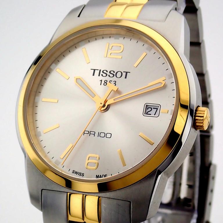 Tissot / Pr100 - Gentlmen's Gold/Steel Wrist Watch (1 of 4)