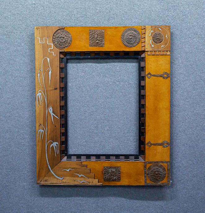 CARLO BUGATTI. Frame-mirror (1 of 3)