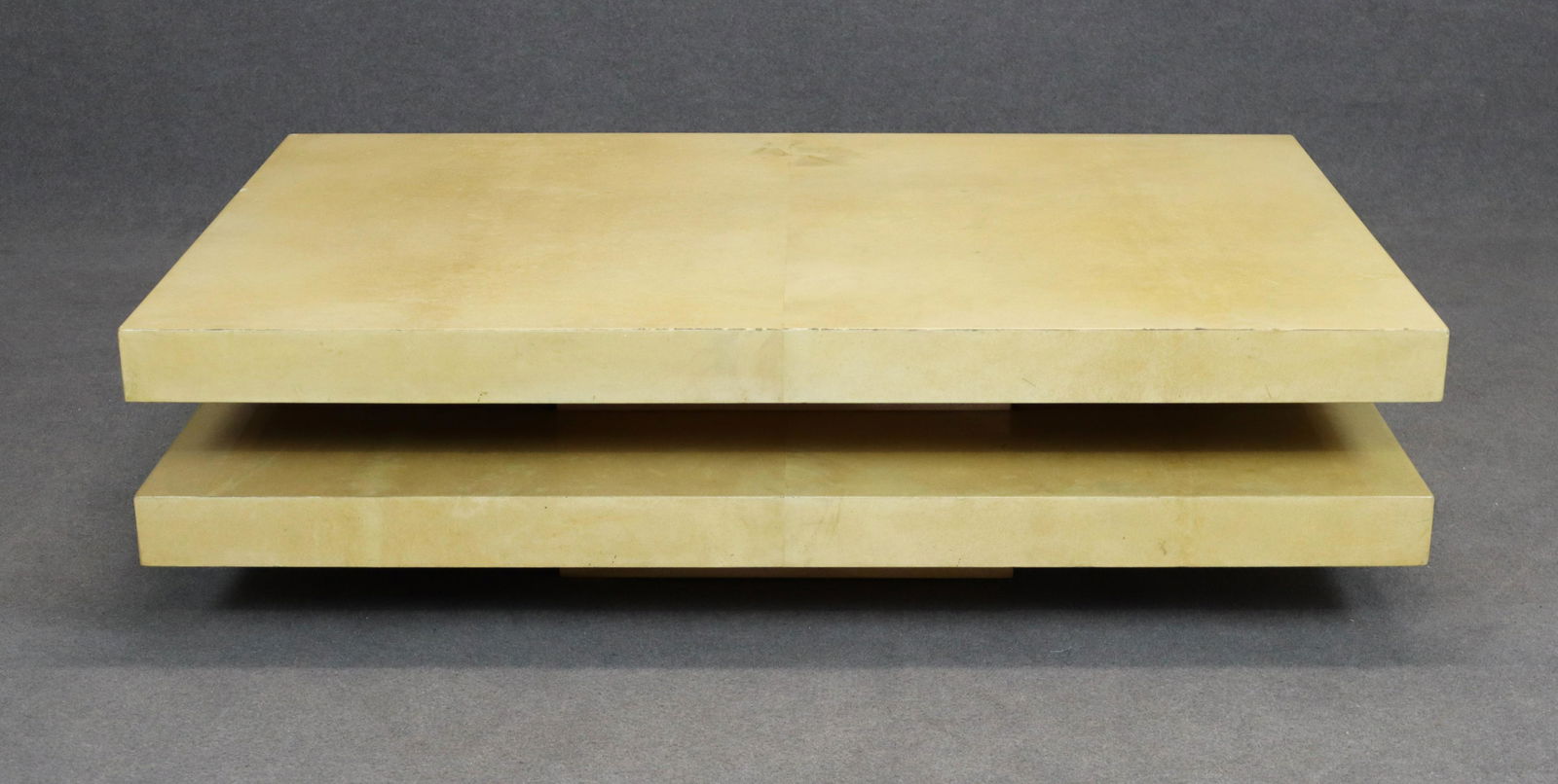 ALDO TURA. Parchment coffee table (1 of 3)
