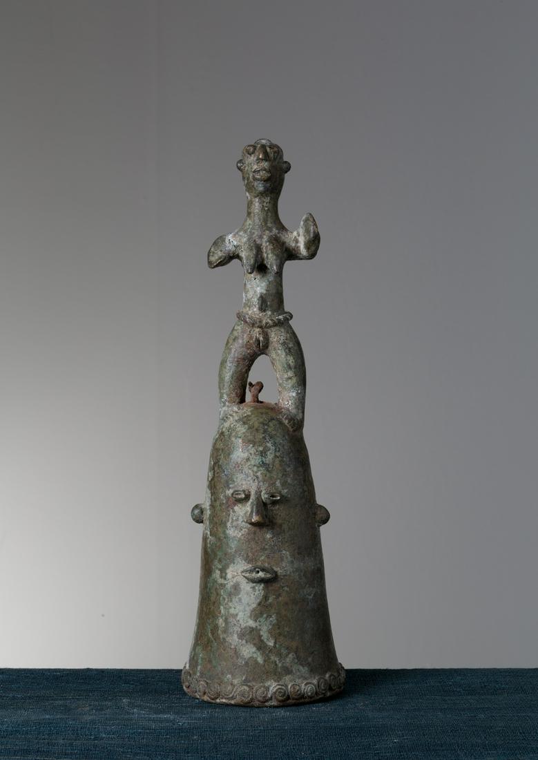 Bronze Ogboni bell. Yoruba. Niger (1 of 5)
