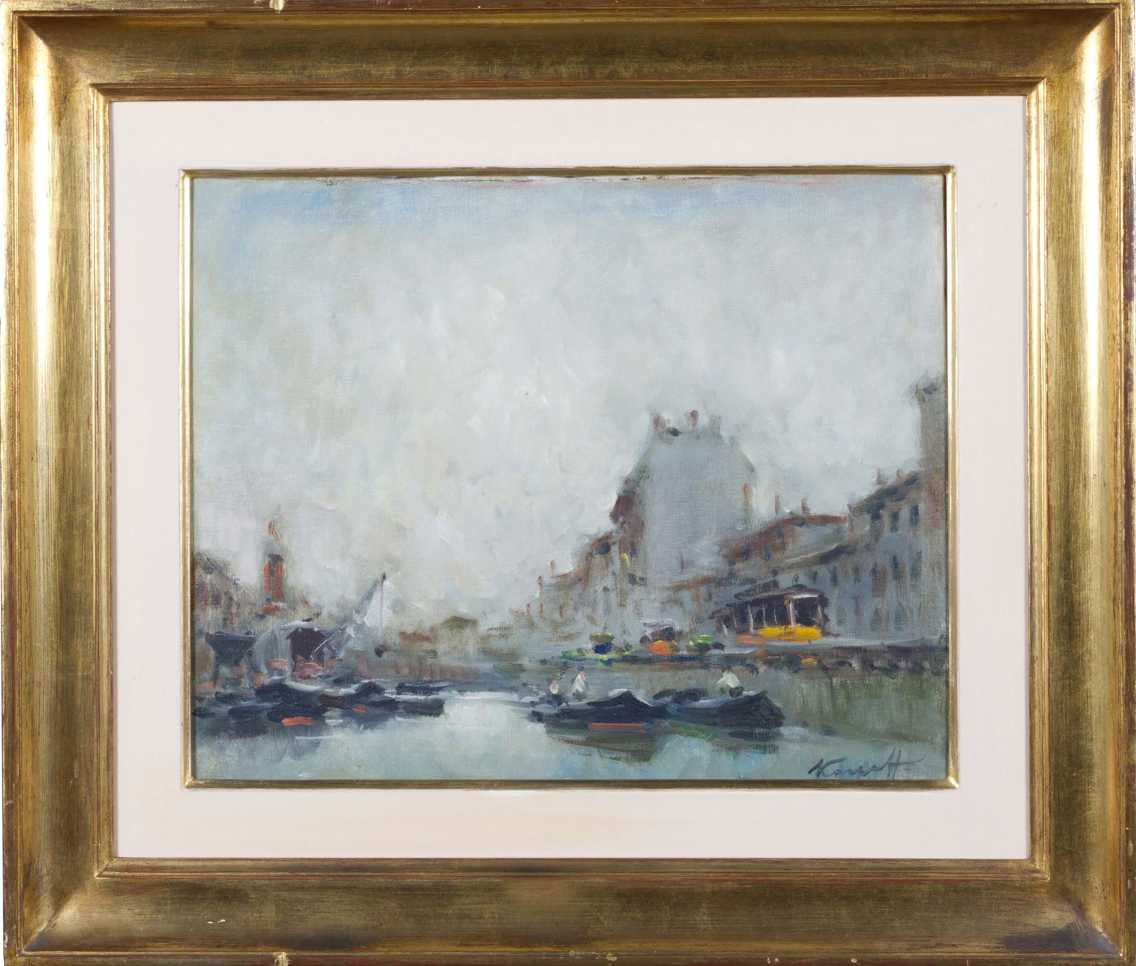 IVAN KARPOFF. Oil painting on canvas (1 of 3)