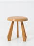 CHARLOTTE PERRIAND (Attr.). Wooden stool