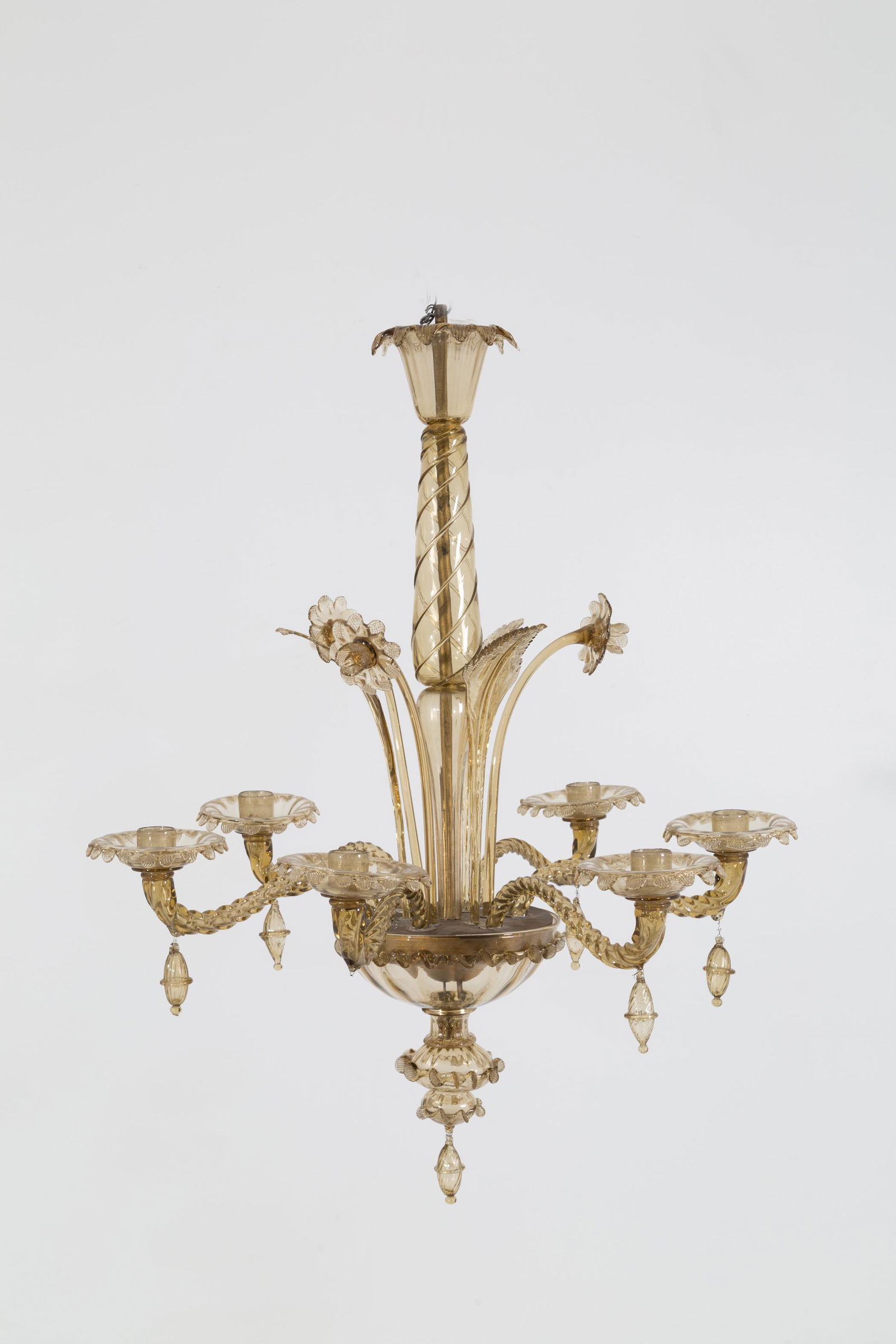 Murano glass chandelier. 19th century (1 of 5)