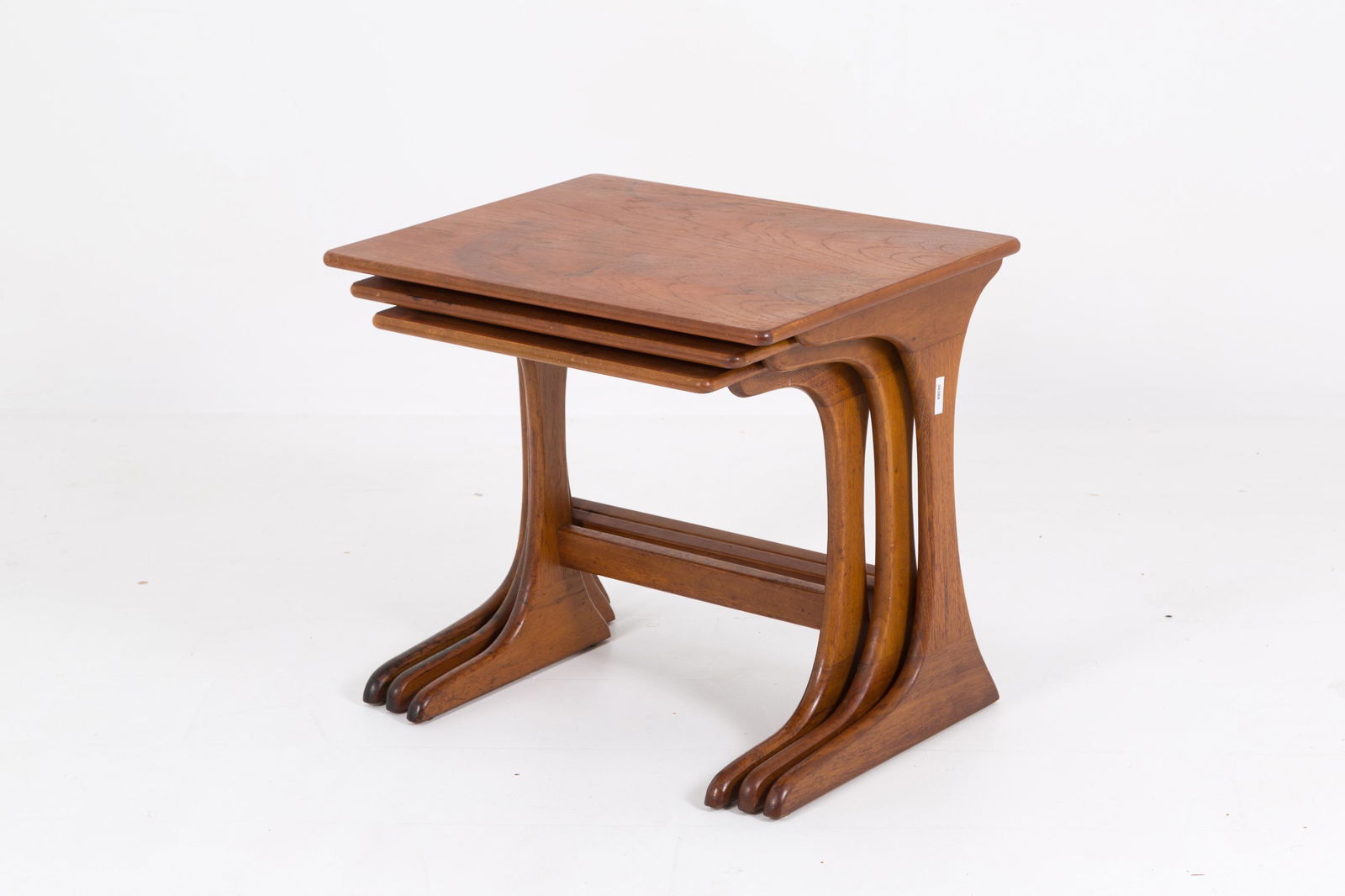 Three small superimposable tables. 1950s (1 of 3)