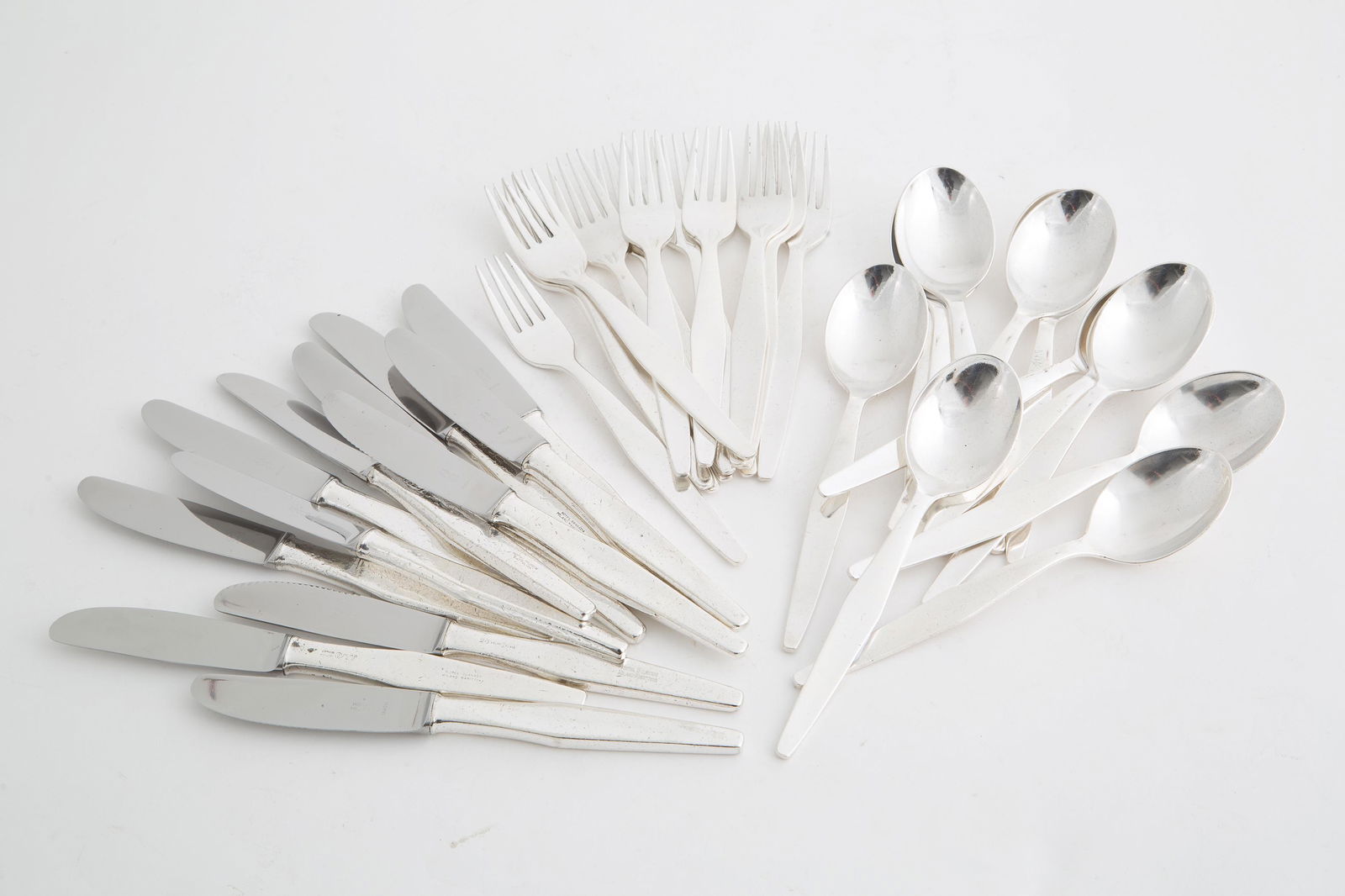 GIO PONTI for KRUPP. Alpacca and steel cutlery (1 of 5)