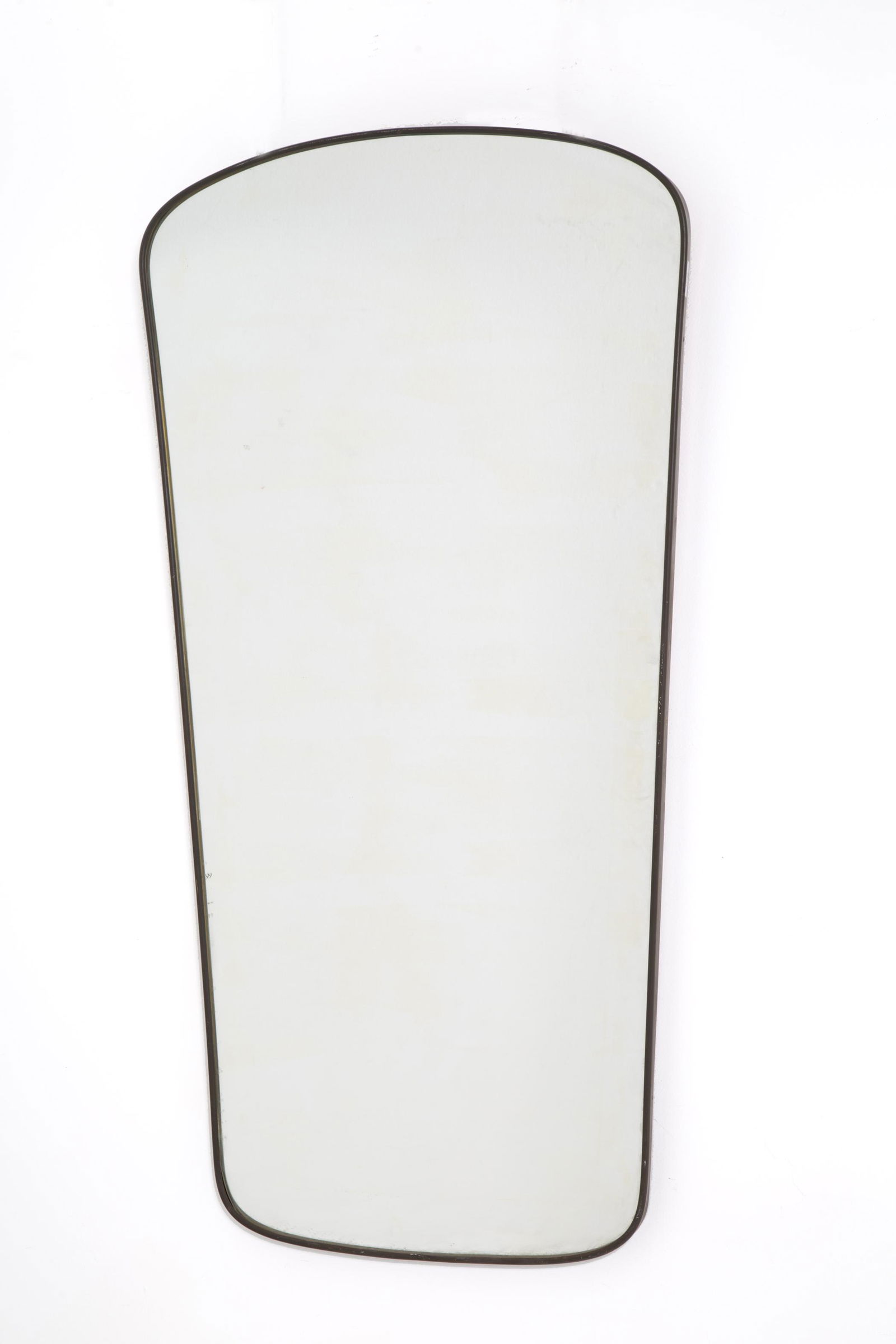 GIO PONTI (Attr). Brass mirror. 1950s (1 of 3)