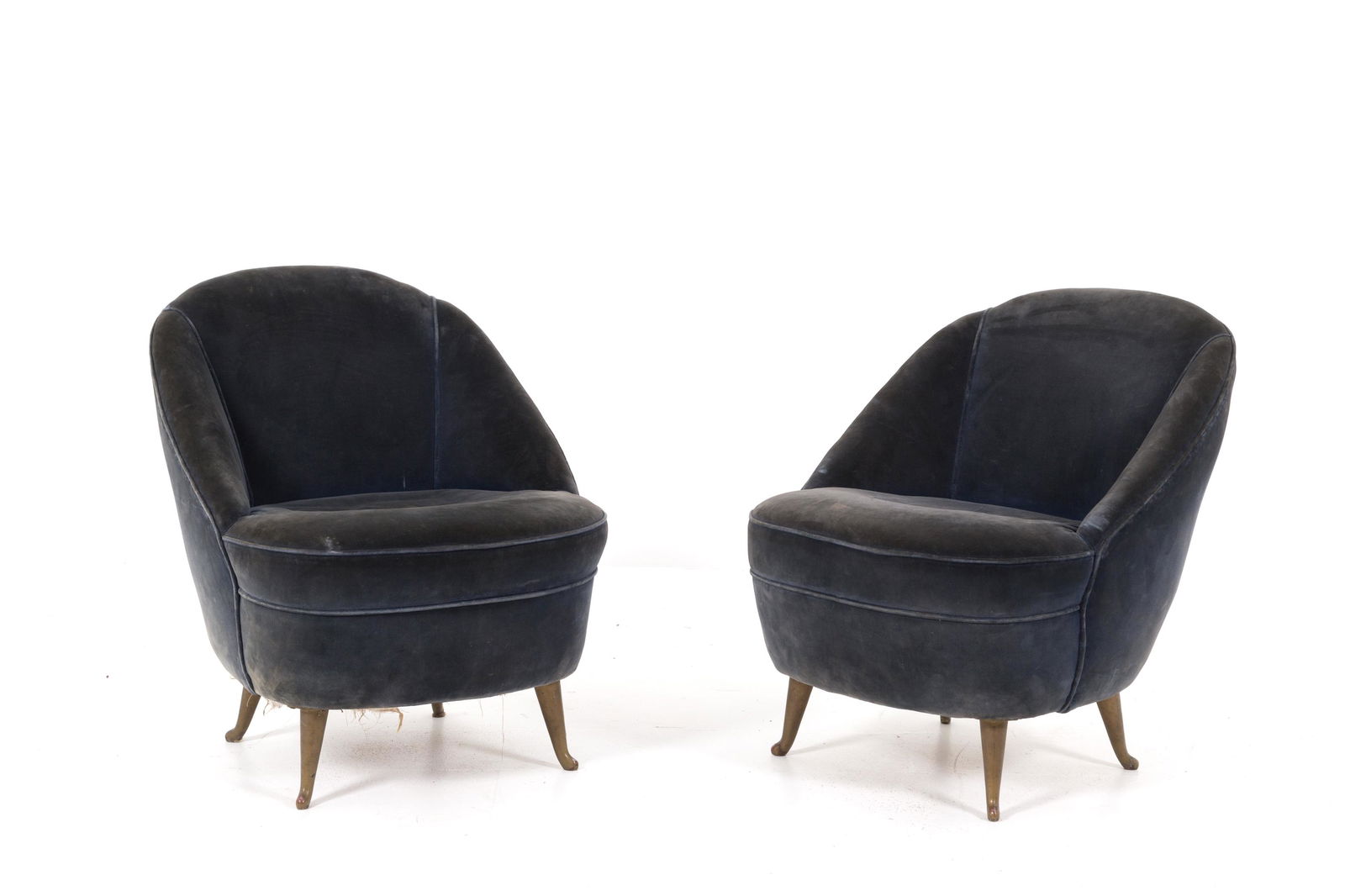 GIO PONTI's project. Two armchairs. ISA (1 of 5)