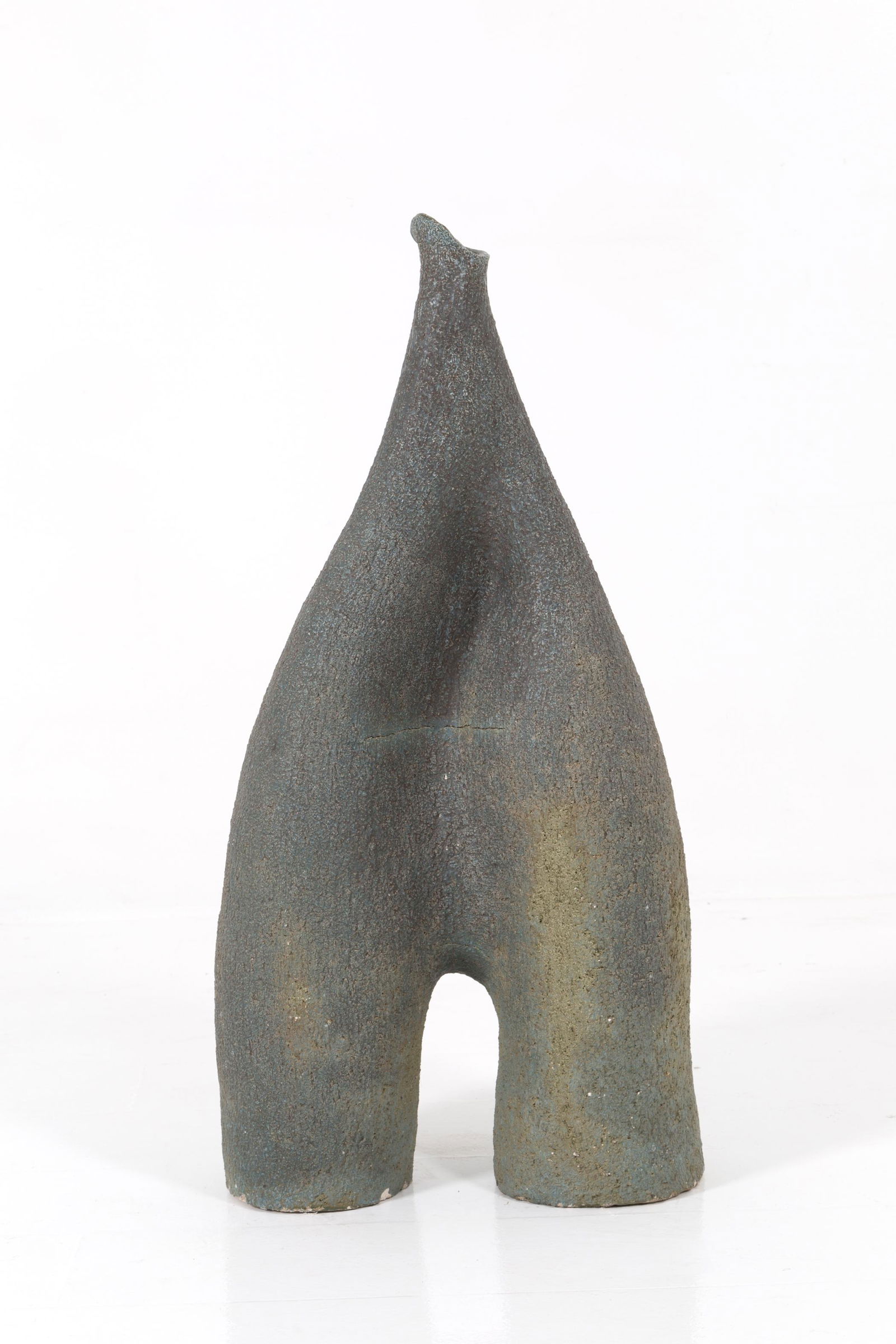 Terracotta sculpture. 'ABSTRACT FIGURE'. 20th century (1 of 4)