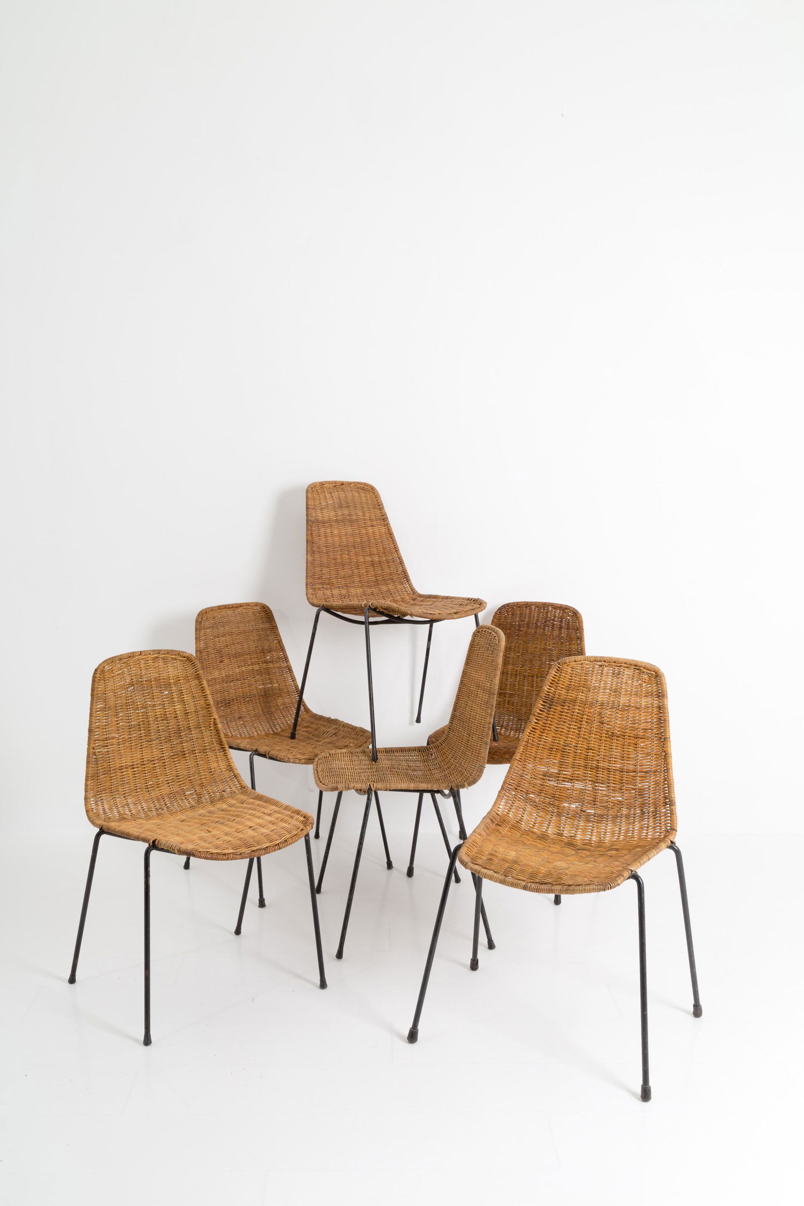 CAMPO&GRAFFI. Six Basket chairs. HOME (1 of 4)