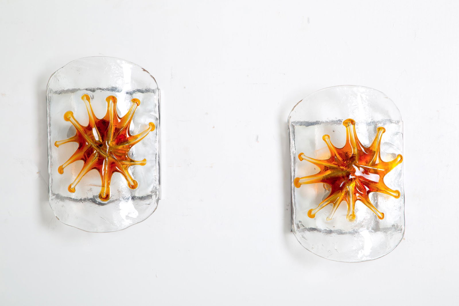 Two Murano glass sconces. MAZZEGA (1 of 3)