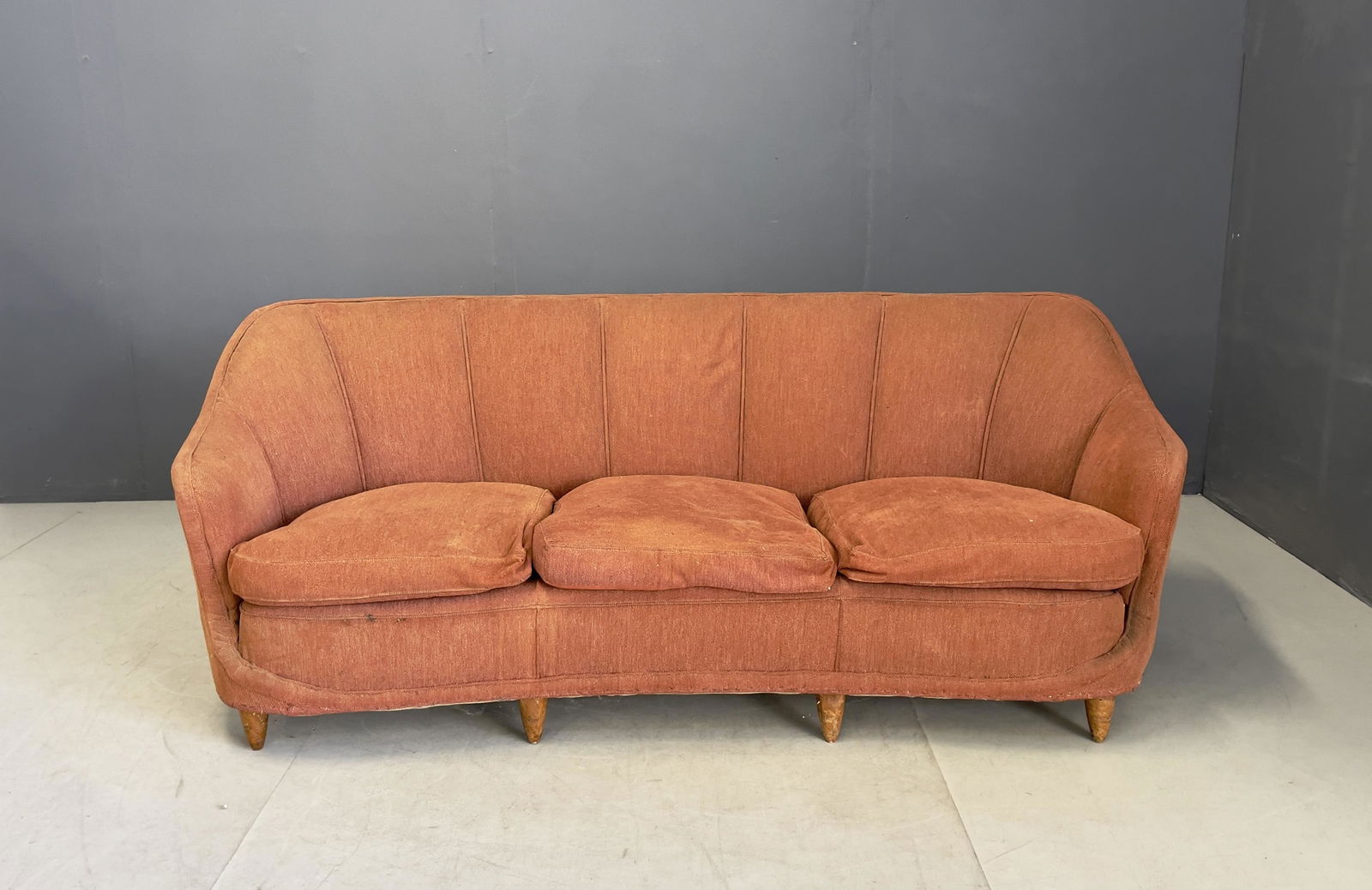 GIO PONTI for CASA E GIARDINO. Three seats sofa (1 of 4)