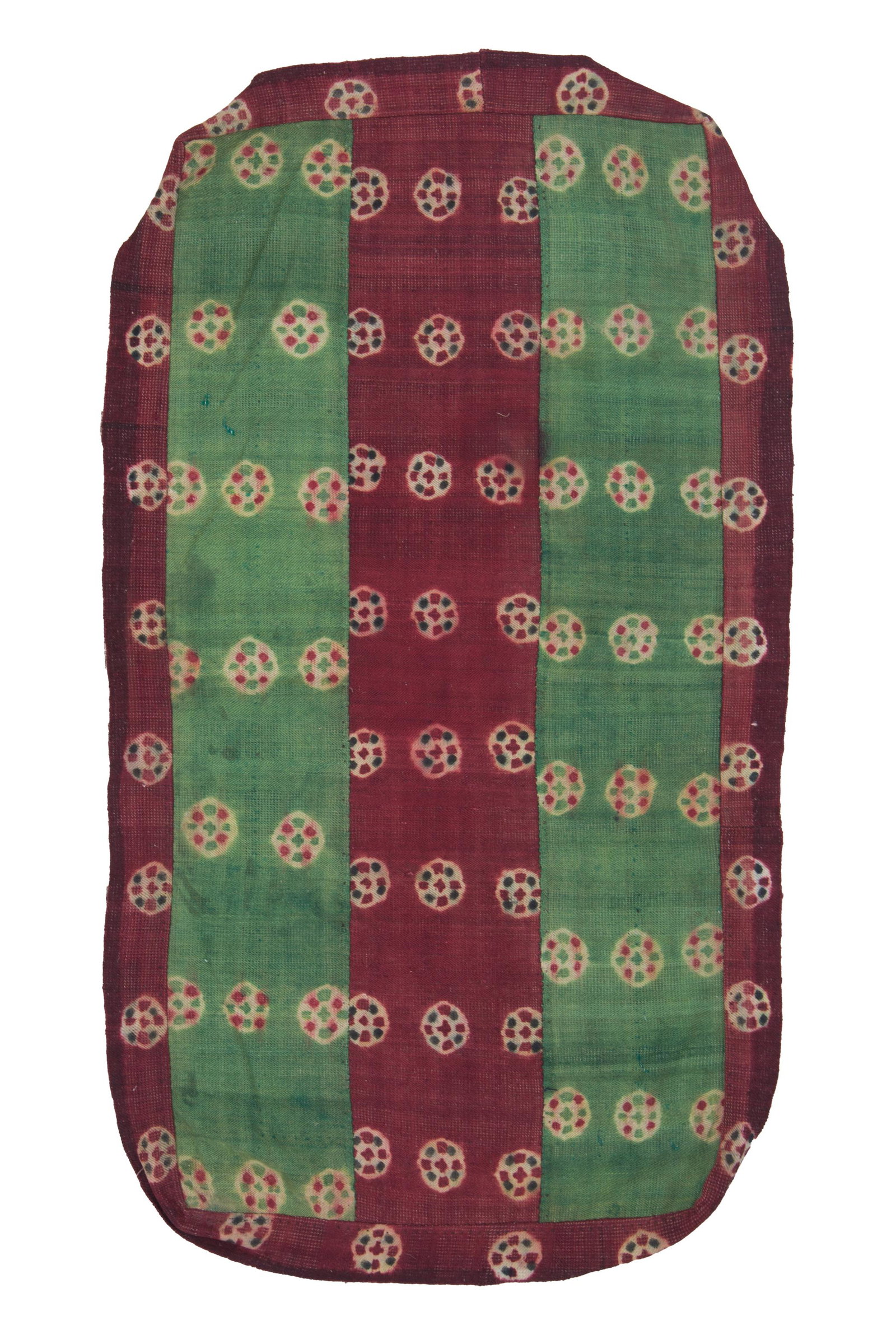 Tie Dye. Tibet. Early 20th century: Tessuto Tie Dye in lana. Tibet. Inizi XX secolo. Ottimo stato di conservazione. Mis. Lung. cm. 74 Alt. cm. 174 ca. Val. 600/800