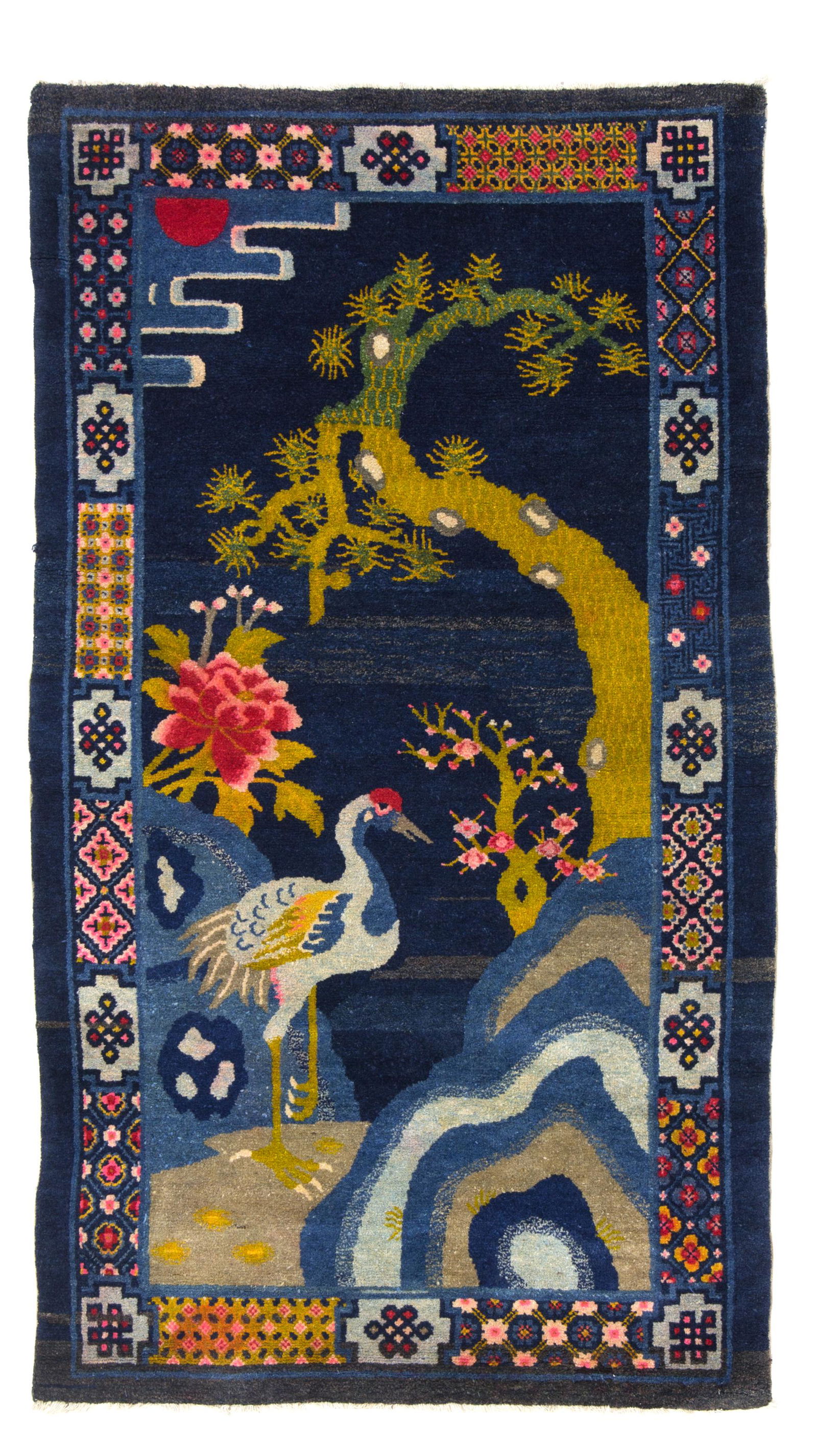 Suiyan carpet. Tibet. Late 19th century (1 of 3)
