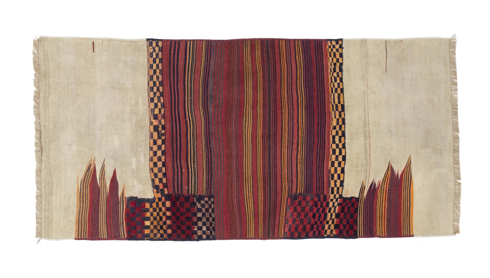 Tacheh Bakhtiari. Persia. Mid 20th century: Tacheh area Bakhtiari in lana. Persia. Meta' XX secolo. Ottimo stato di conservazione. Mis. Lung. cm. 92 Alt. cm. 190 ca. Val. 1300/1800