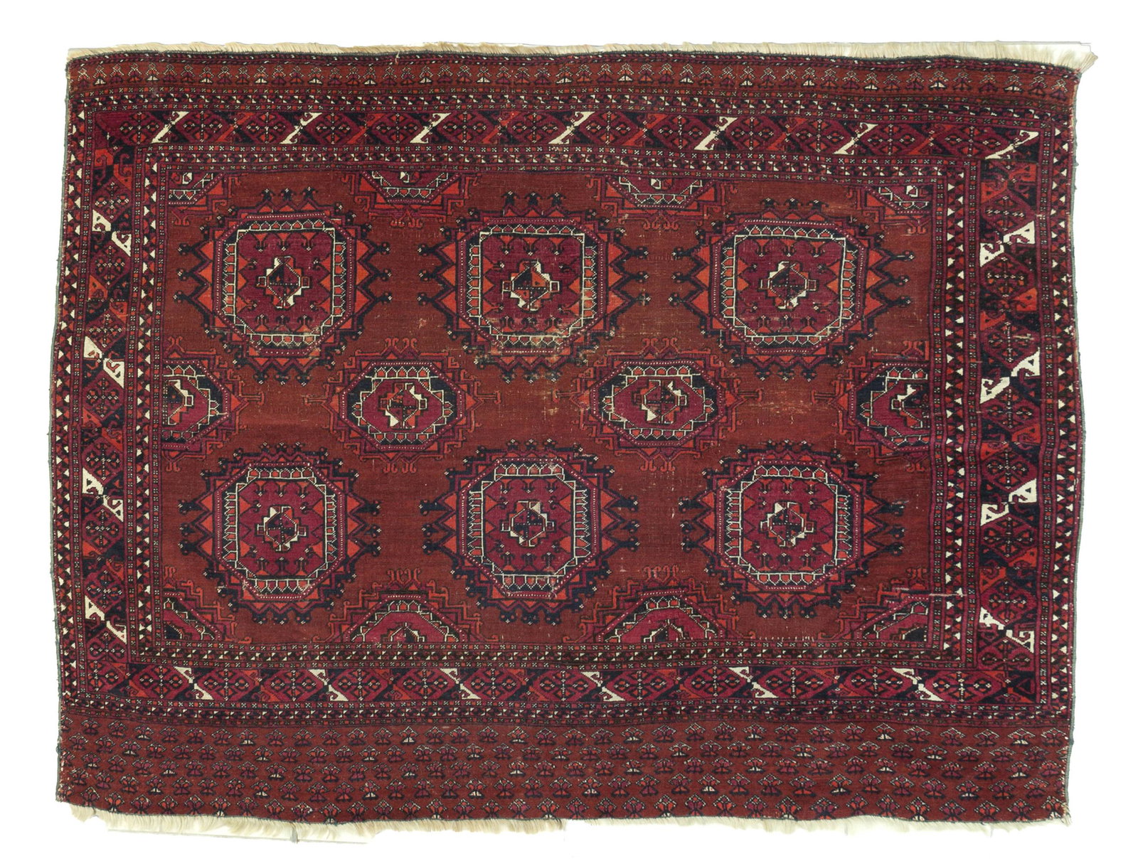 Tekke' carpet. West Turkestan. Second half 19th c (1 of 5)