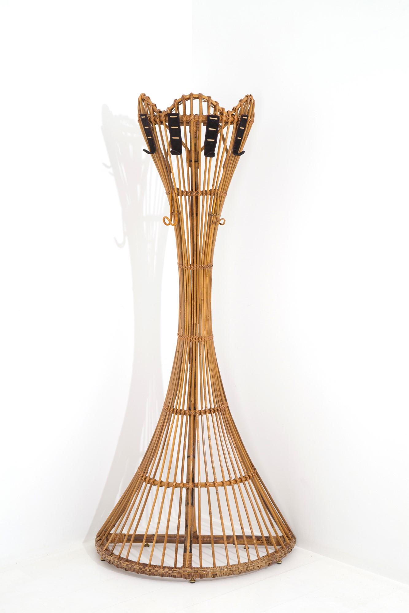 Rattan clothes hangers. 1950s (1 of 4)