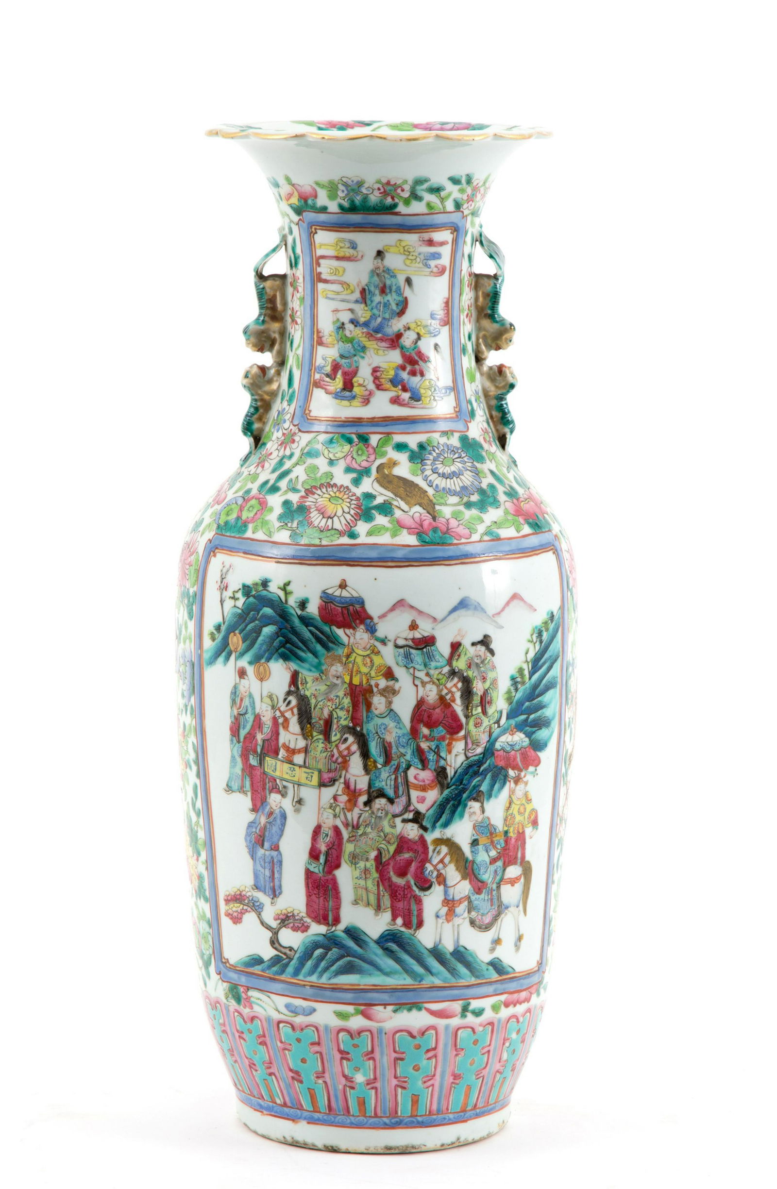 Rosa family porcelain vase (1 of 5)