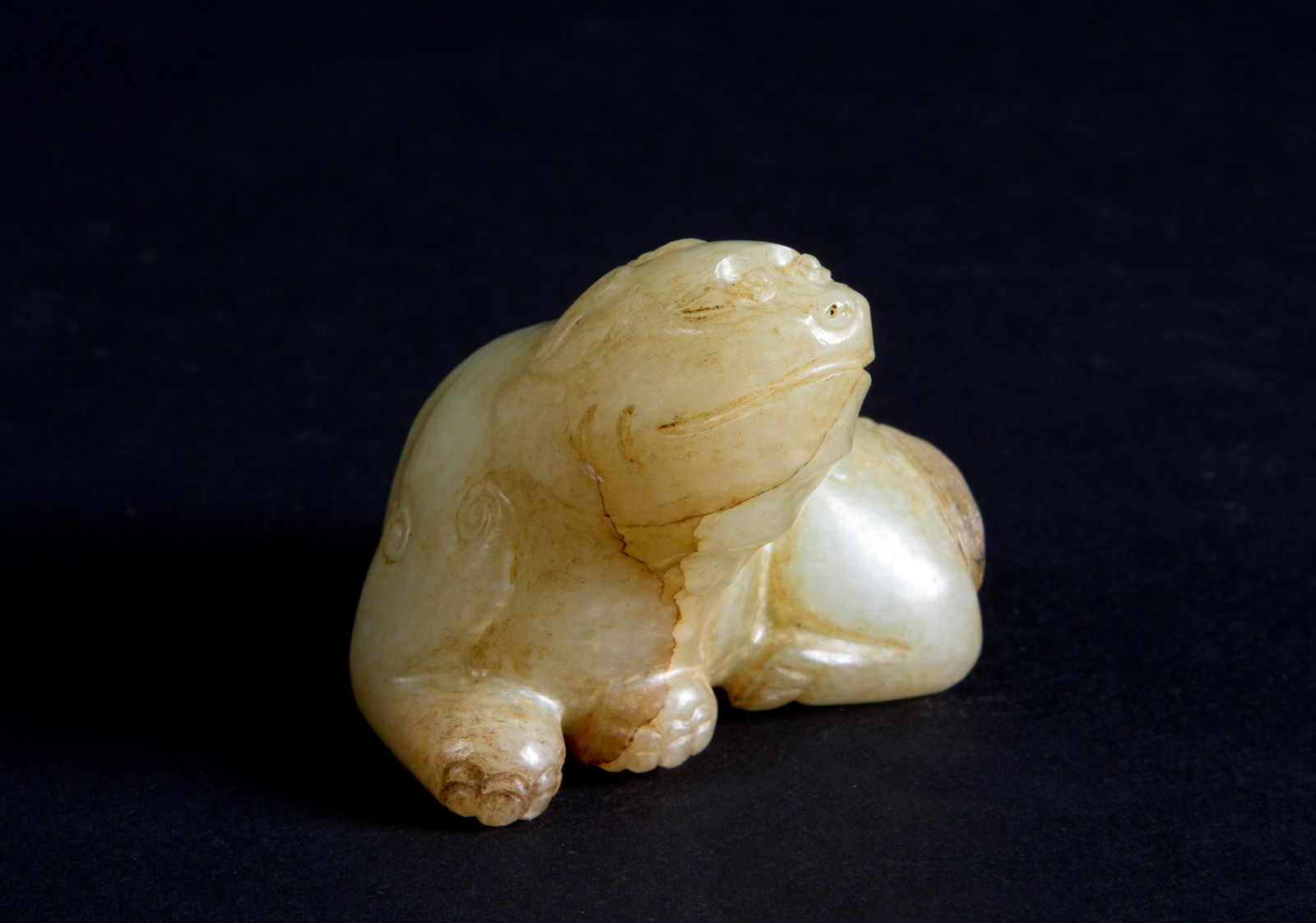 Jade Sculpture "FANTASTIC ANIMAL" (1 of 3)