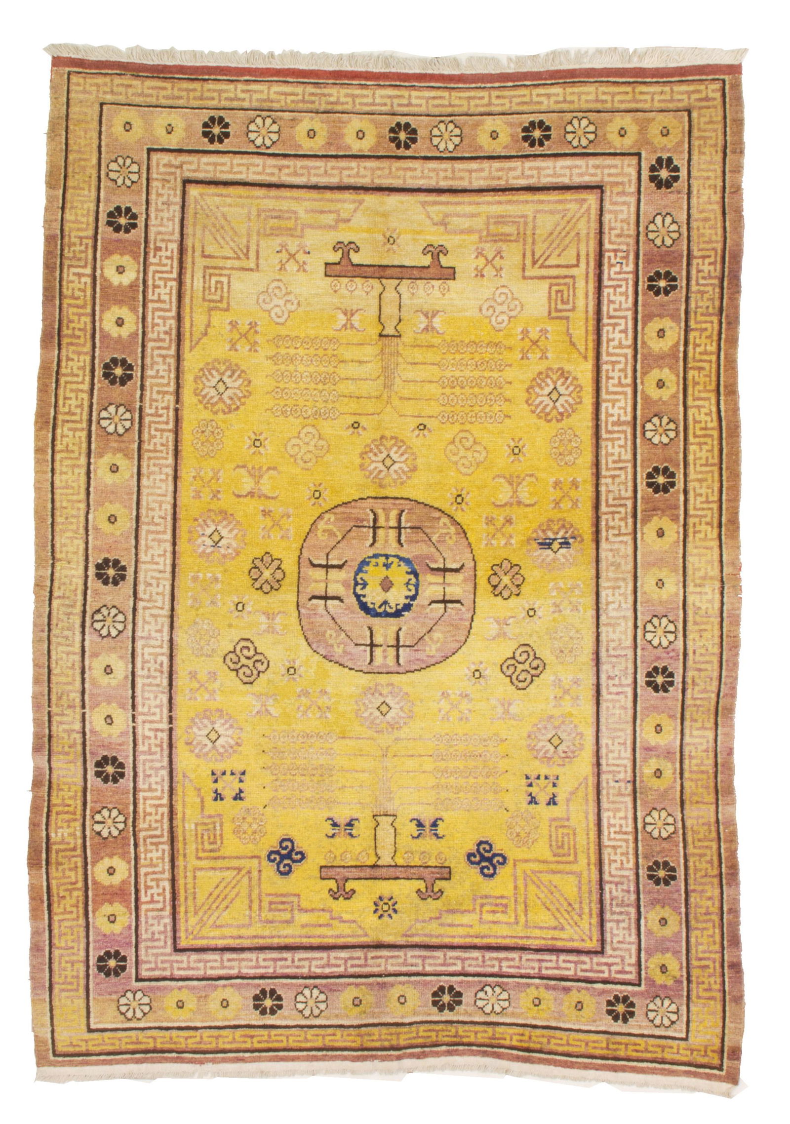 Khotan carpet. East Turkestan (1 of 6)