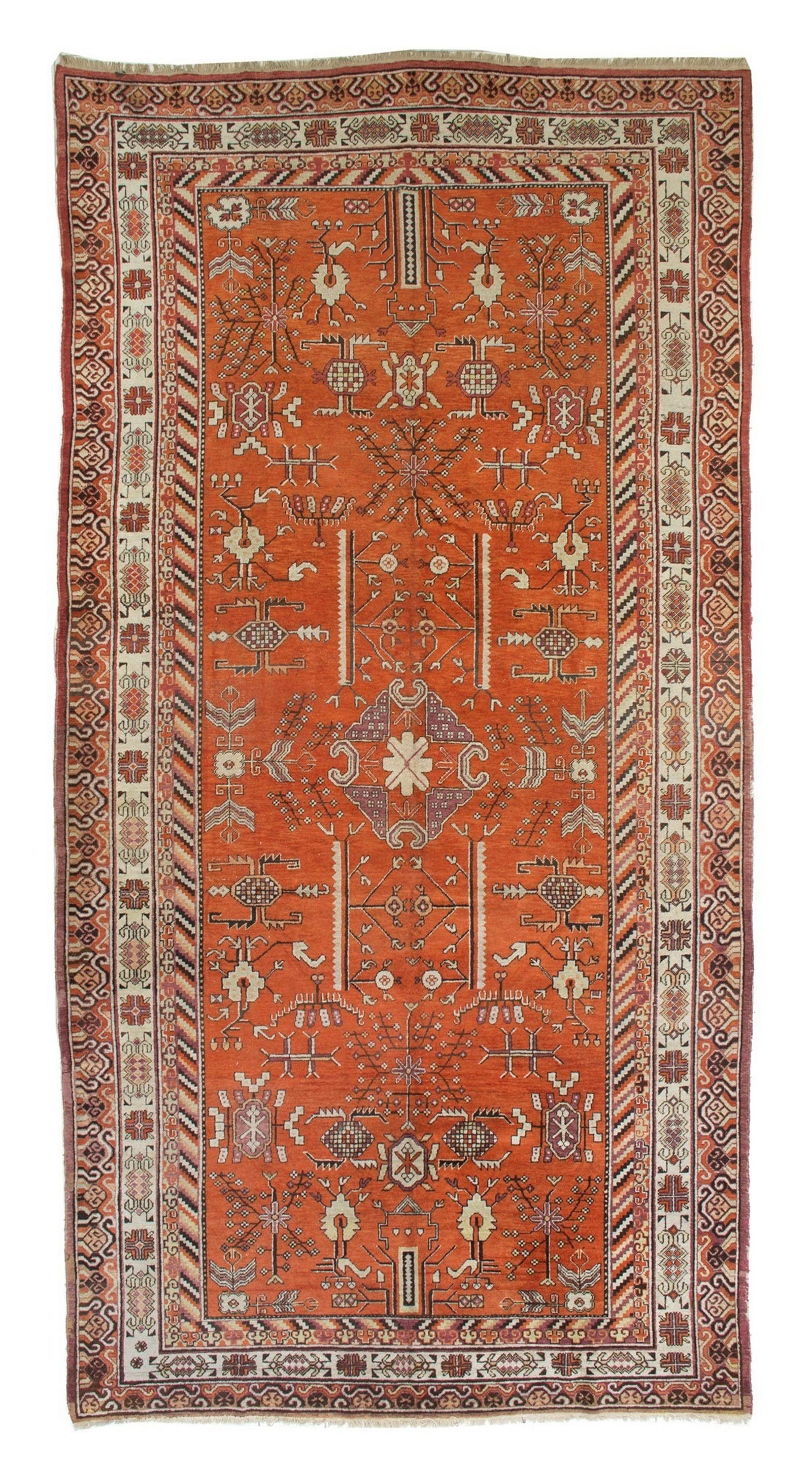 Khotan carpet. East Turkestan (1 of 2)