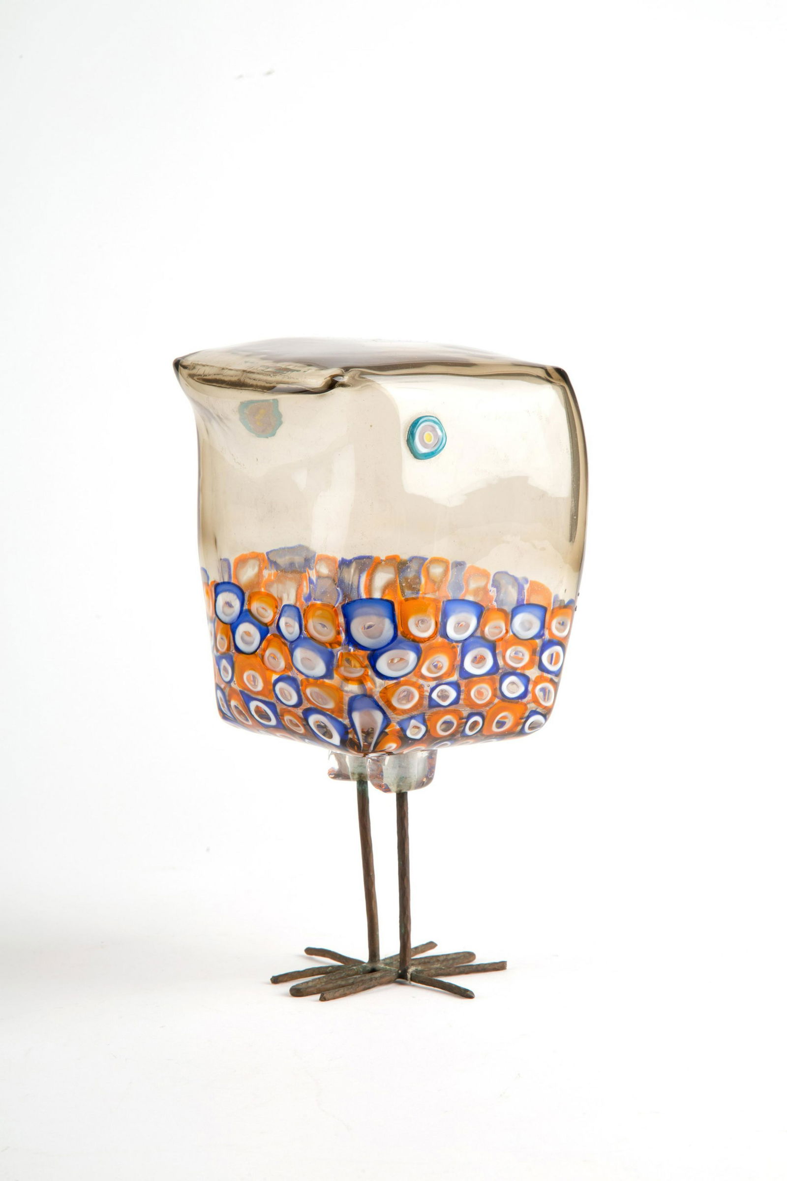 ALESSANDRO PIANON. Transparent "pulcino" glass bird for VISTOSI (1 of 6)