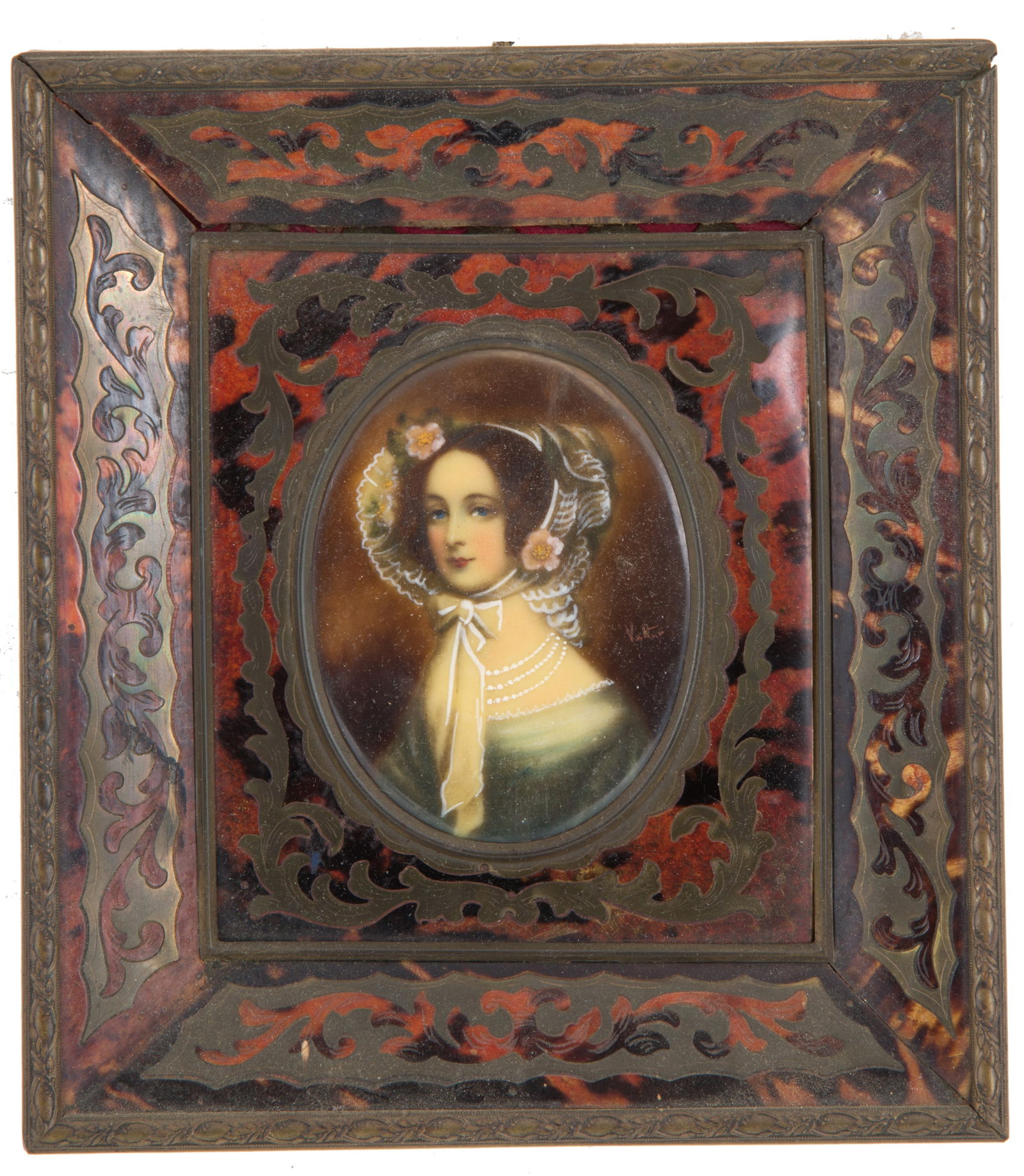 Miniature "PORTRAIT OF A GIRL" (1 of 2)