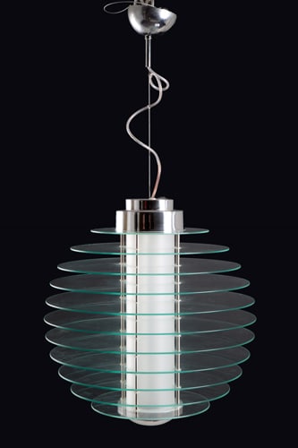 GIO PONTI. Chandelier mod. 0024 for FONTANA ARTE (1 of 4)