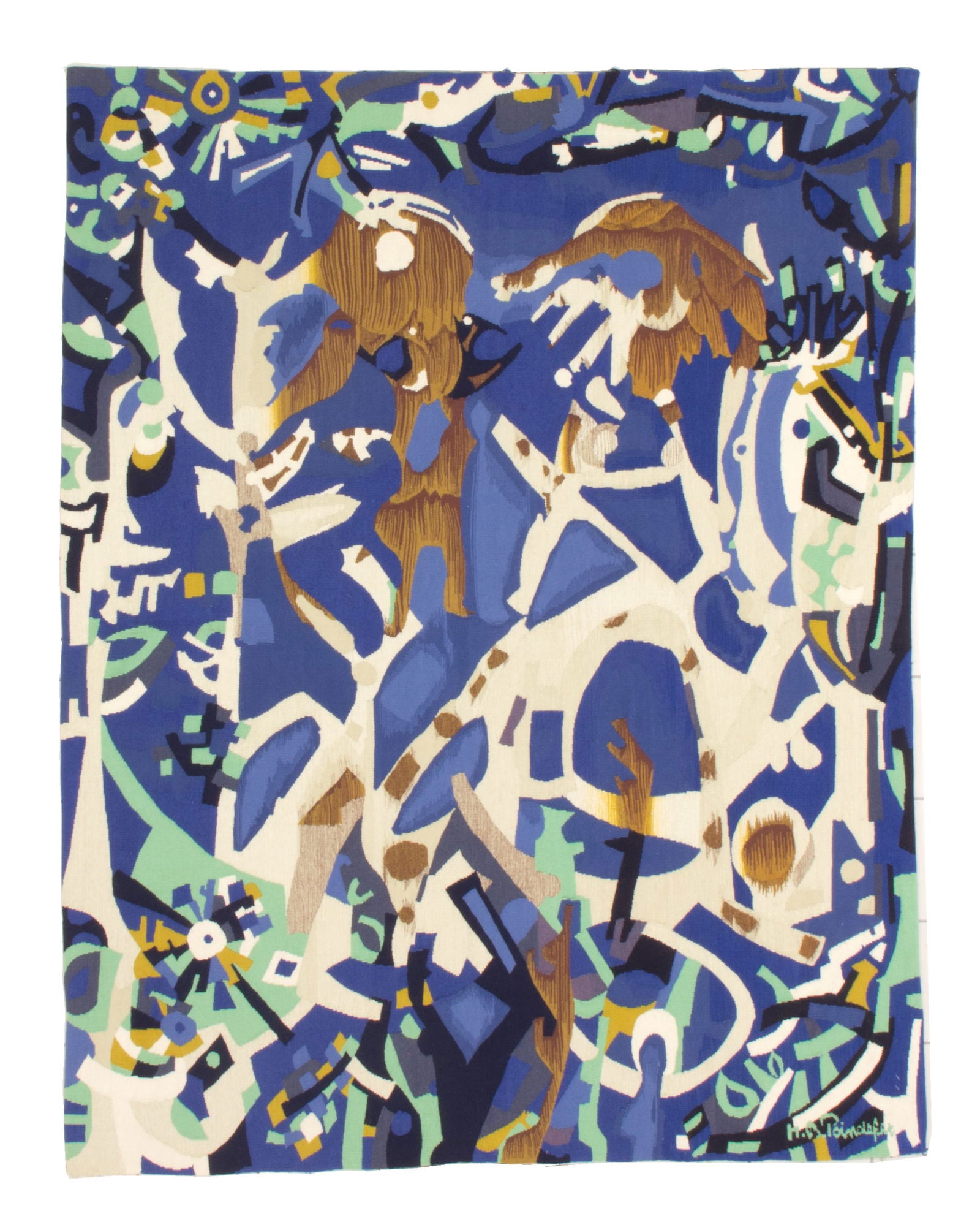 Tapestry Kilim workmanship. Signed (1 of 3)