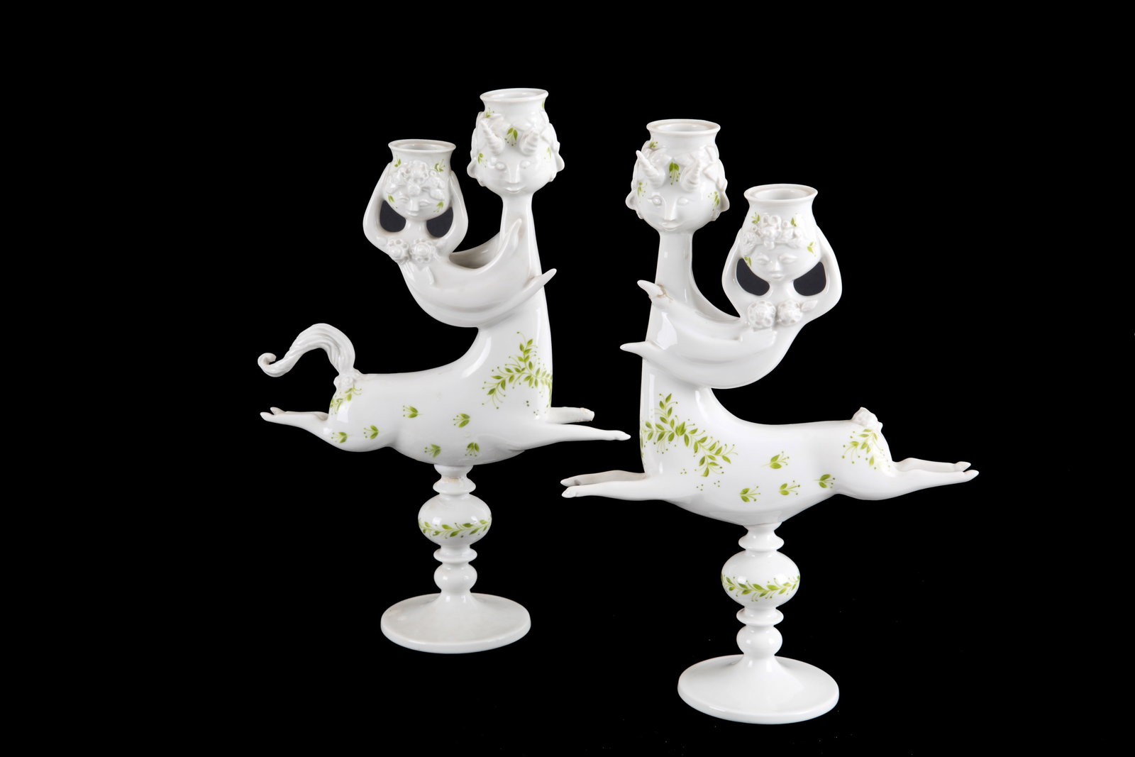 BJÖRN WIINBLAD. Two candle holders for ROSENTHAL (1 of 8)