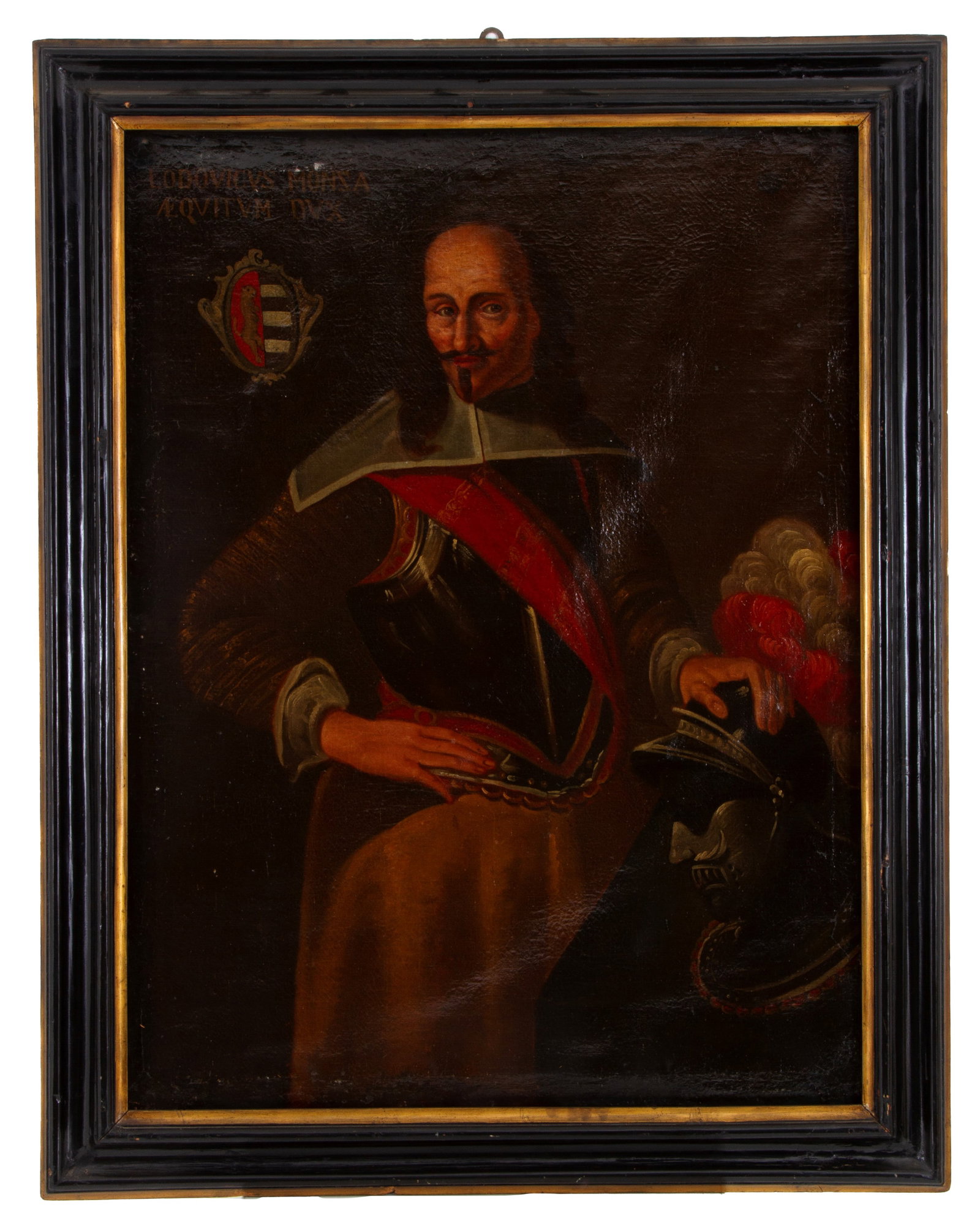 Painting "PORTRAIT OF CAVALRY COMMANDER LUDOVICO MONZA" (1 of 3)