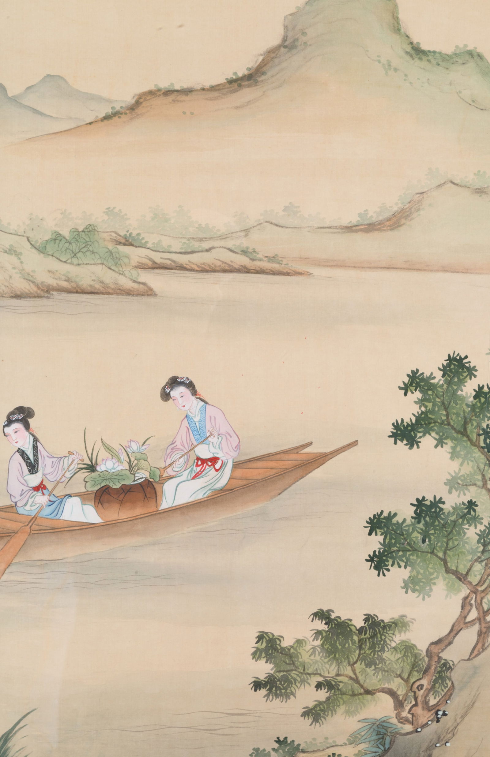 Three-panel screen - 5