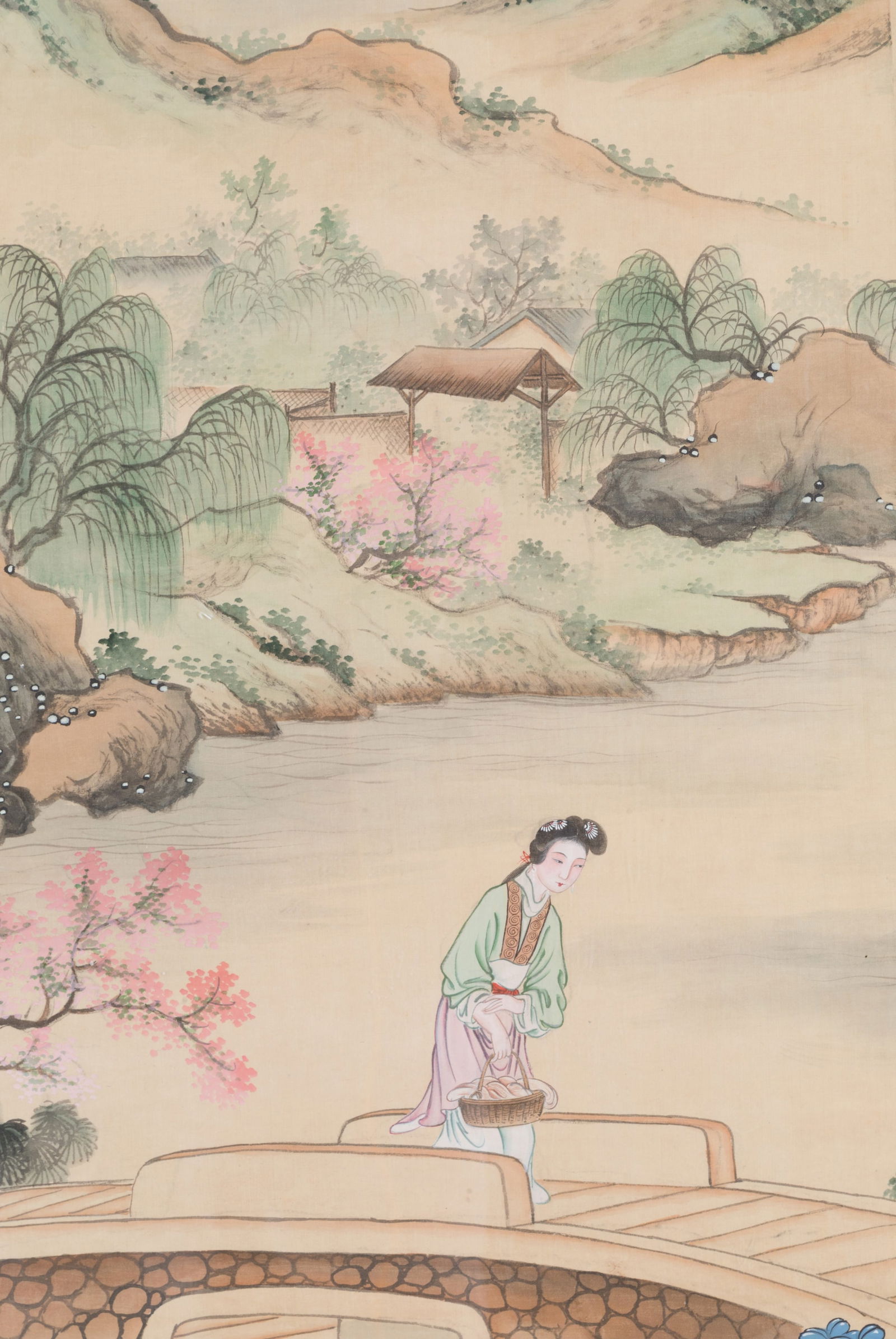 Three-panel screen - 6