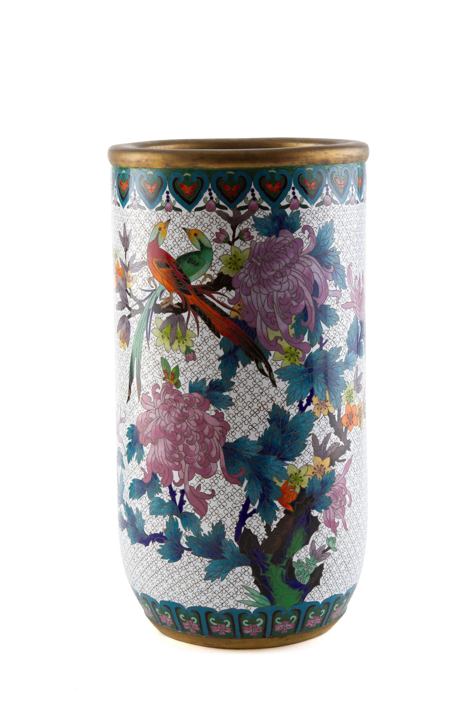 Cloisonne' vase (1 of 4)