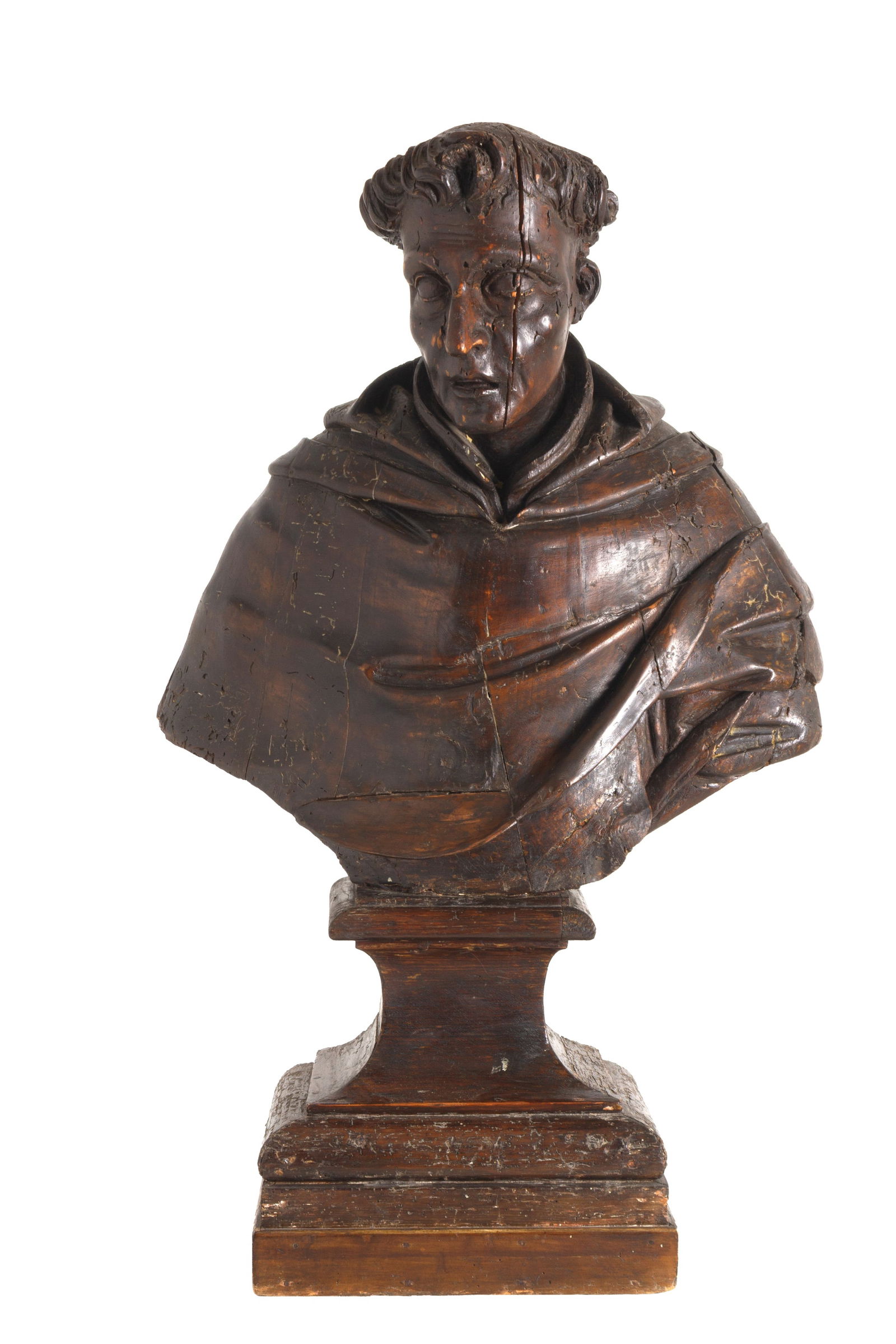 Wooden bust "DOMINICAN FRIAR" (1 of 6)