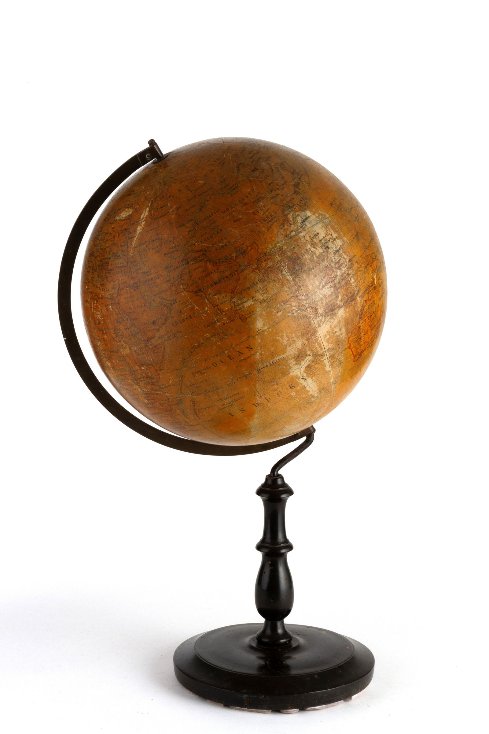 JAN FELKL. Earth globe from the ground (1 of 6)