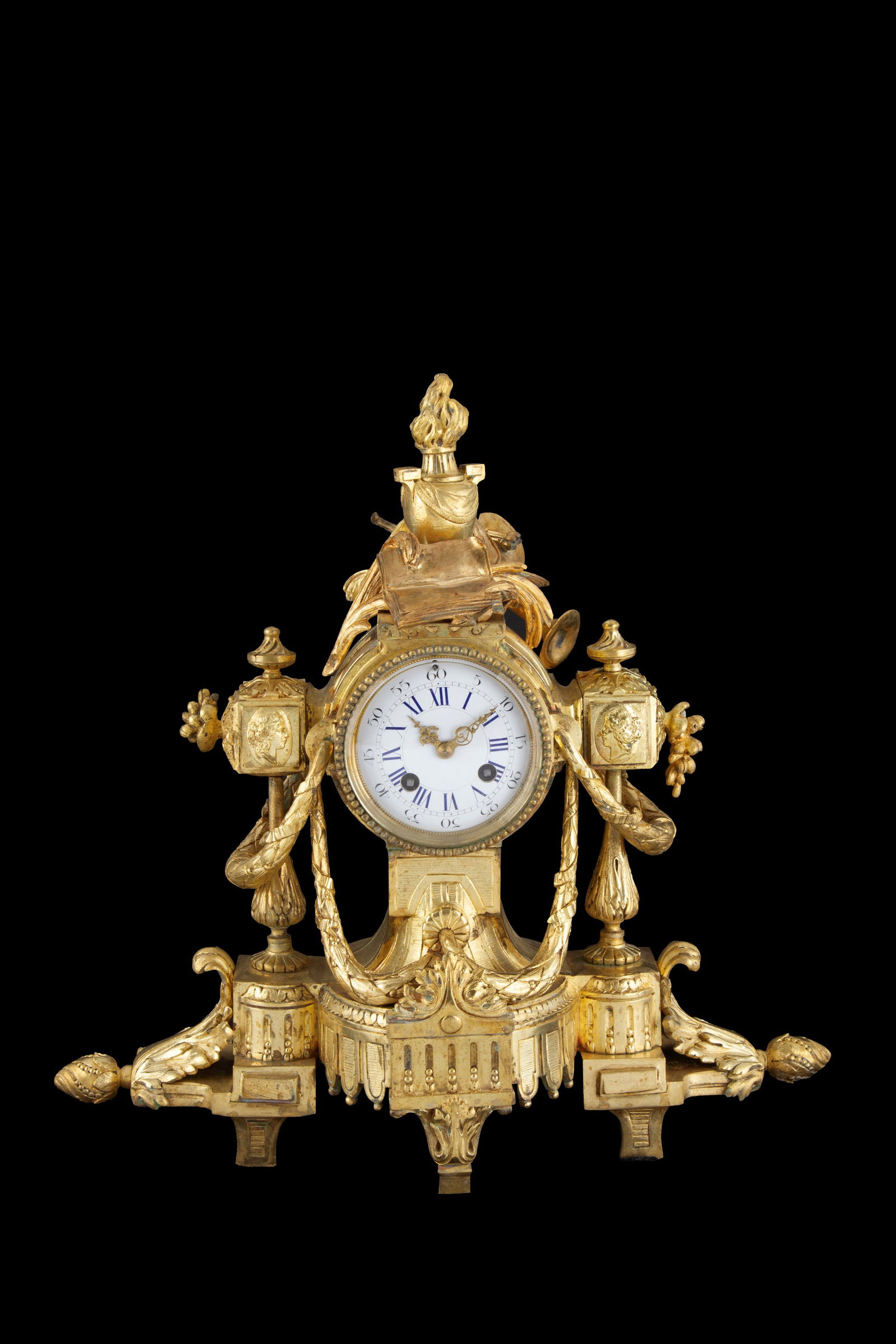 Gilded bronze clock (1 of 5)
