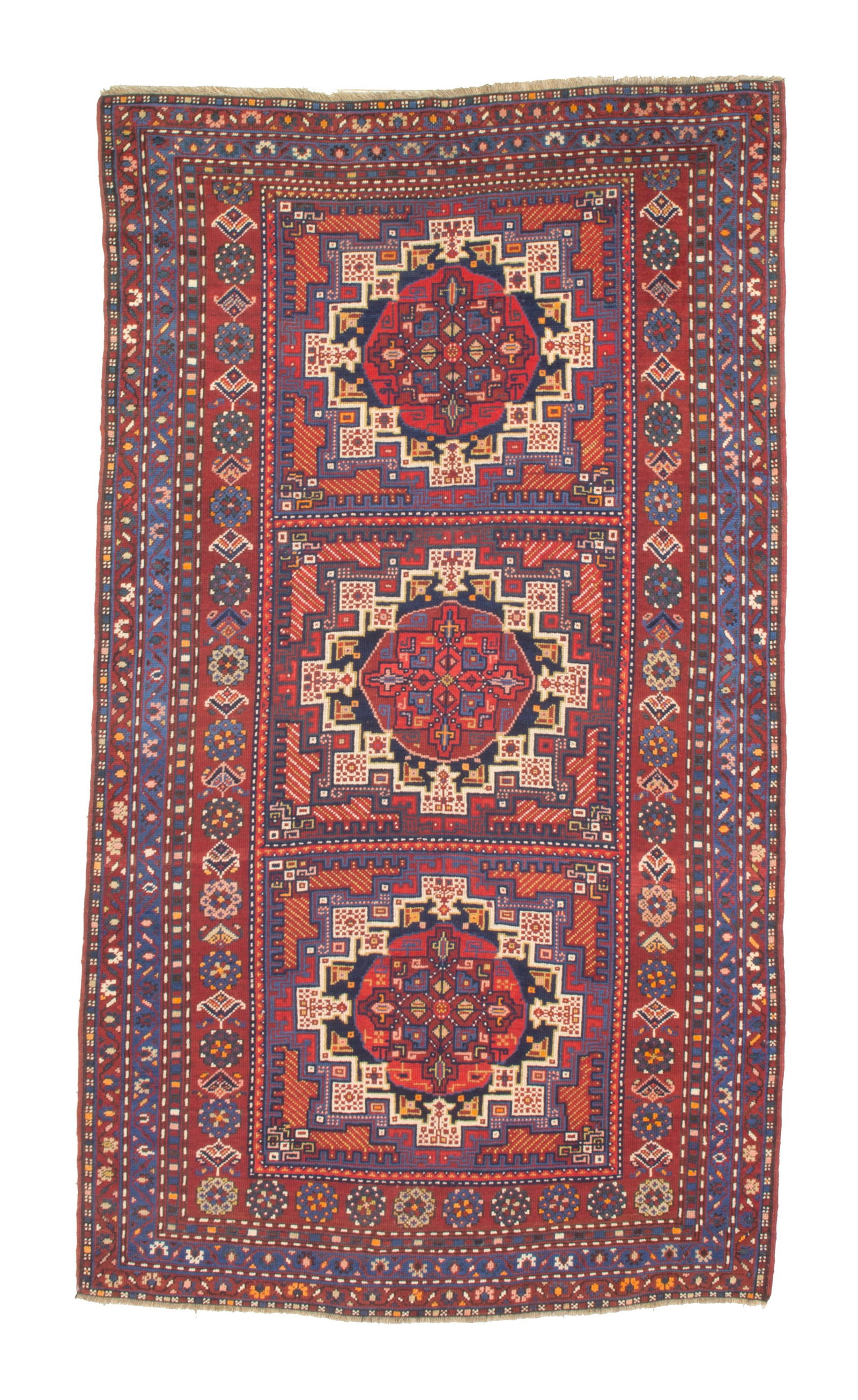 Kazak area carpet. Caucasus (1 of 6)