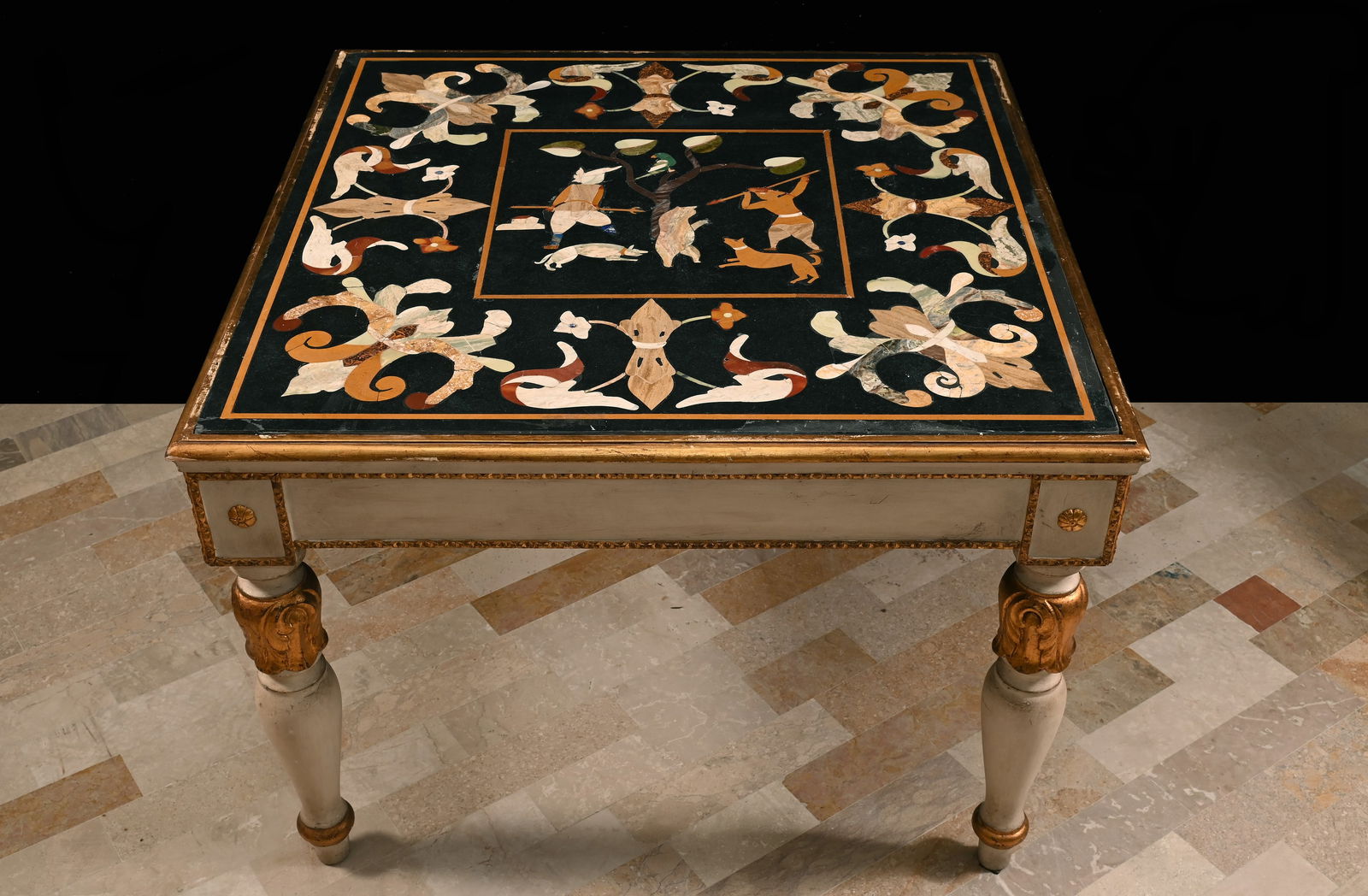 Table with marble top (1 of 1)