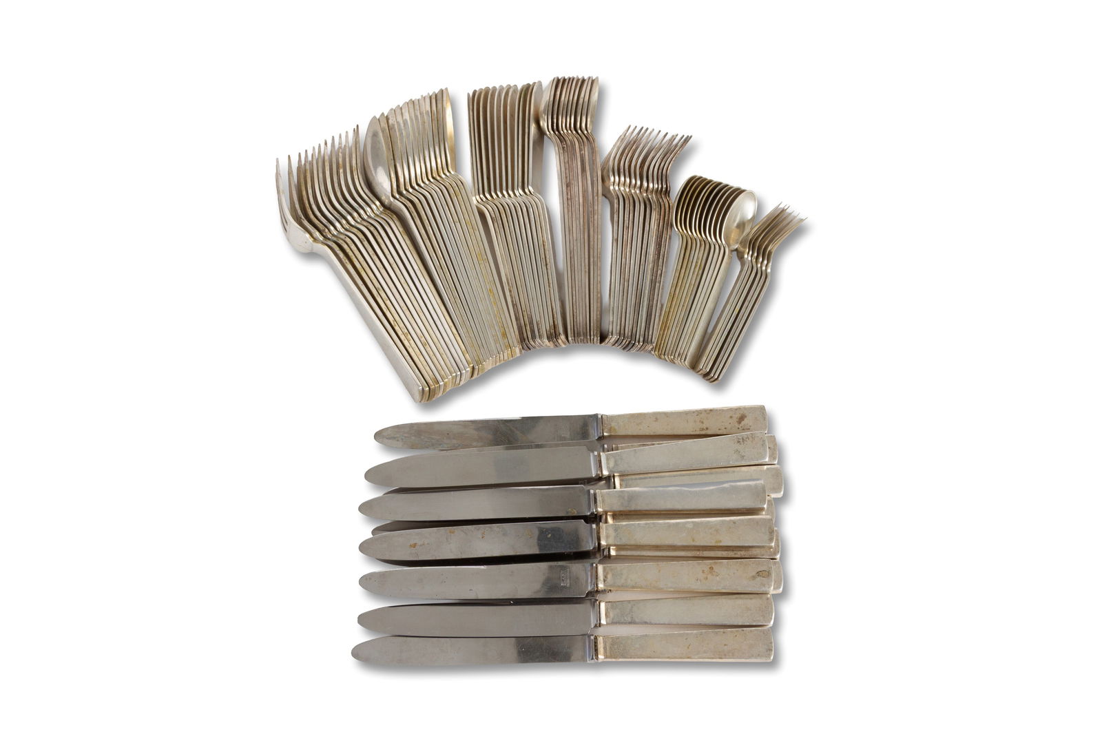 Silver cutlery set. CAPUTO (1 of 3)