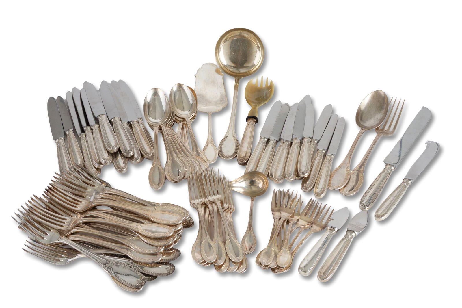 800 silver cutlery set (1 of 4)