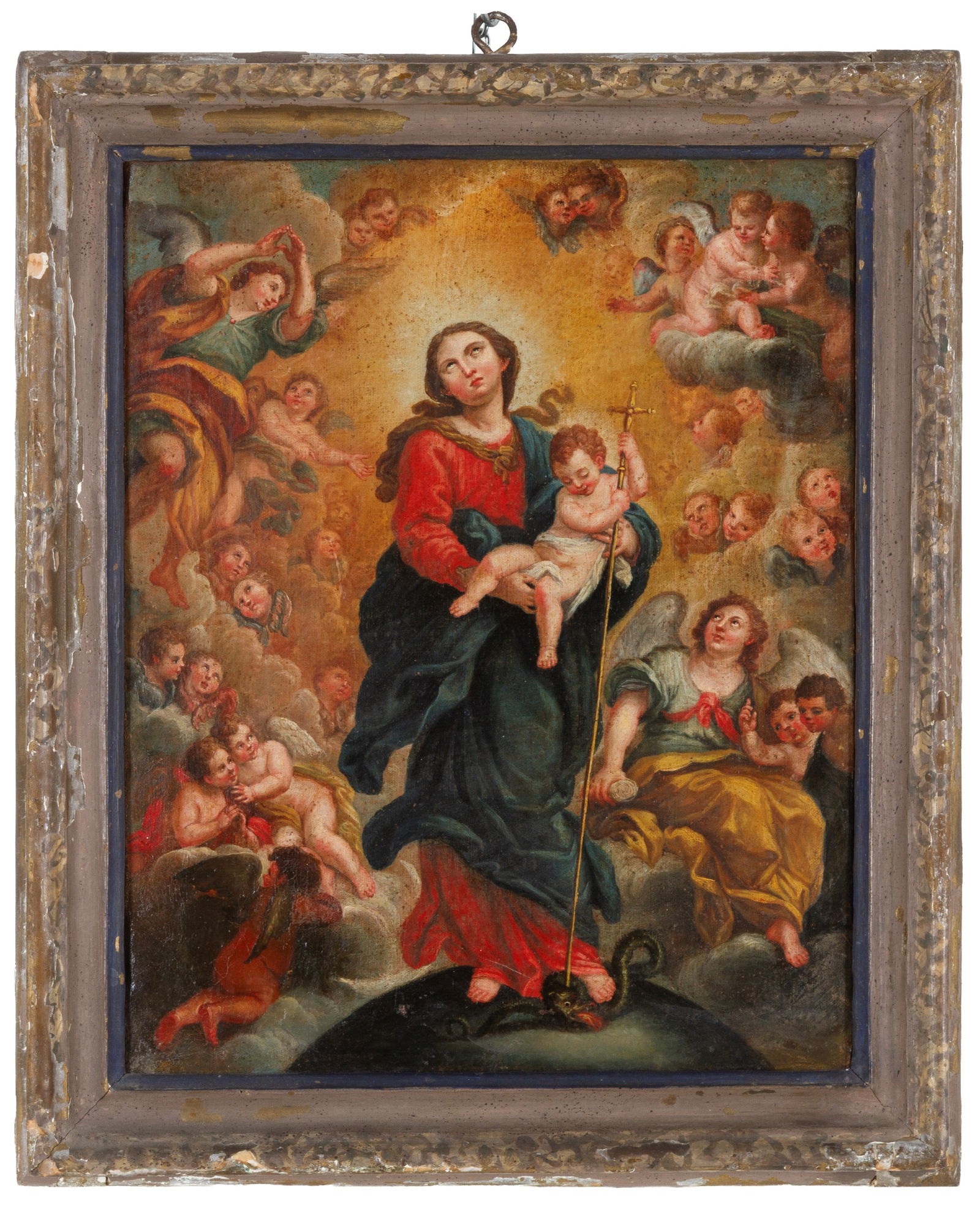 Painting "MADONNA AND CHILD" (1 of 4)