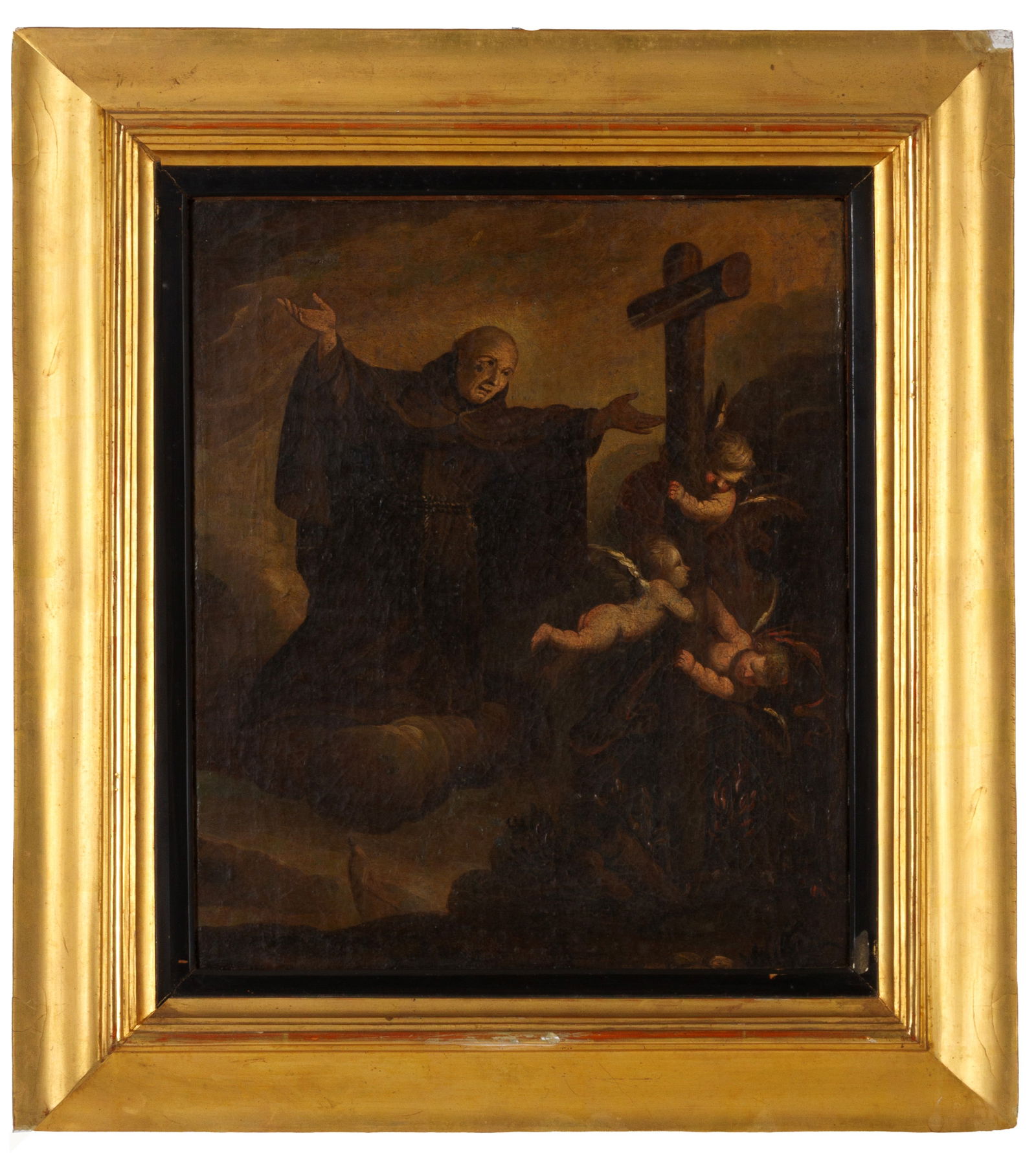 Painting "THE ECSTASY OF ST. PETER OF ALCANTARA" (1 of 3)