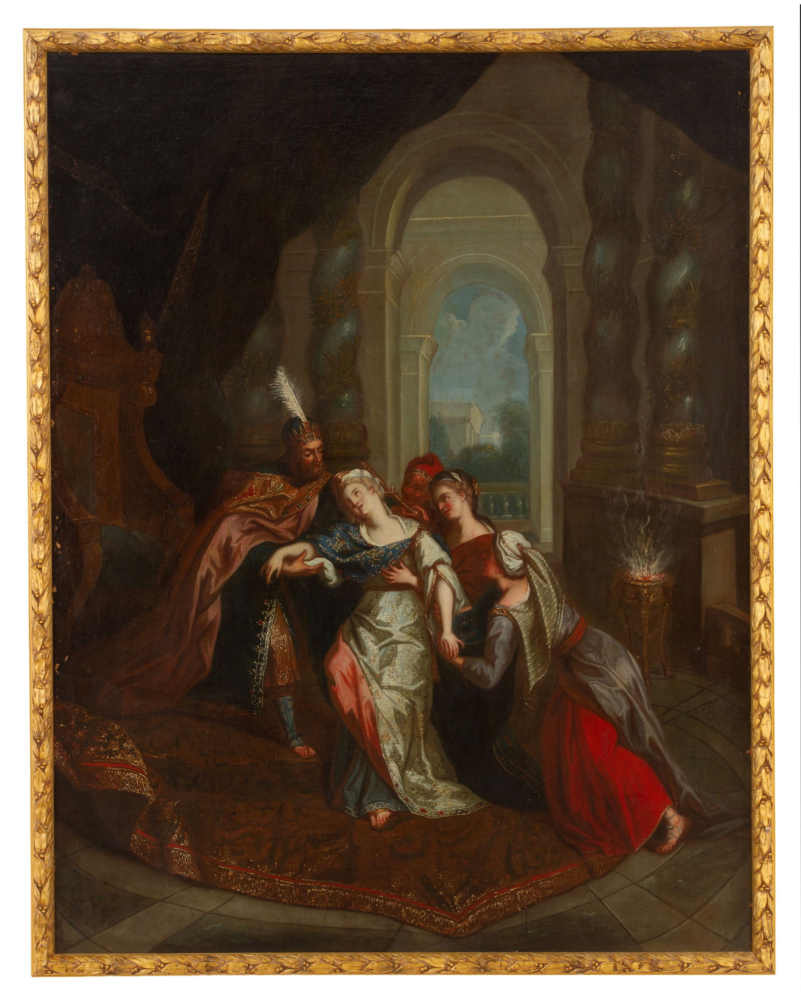 Painting "ESTHER AND ASHAEURUS" (1 of 3)