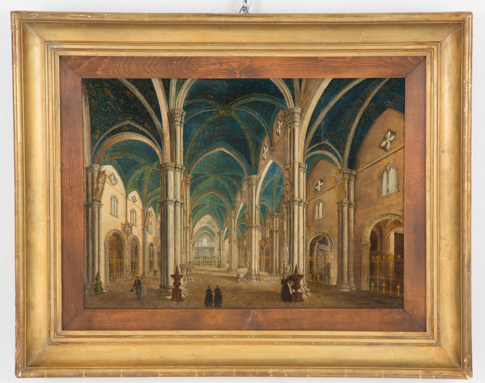 Painting "INTERIOR OF THE CHARTERHOUSE OF PAVIA" (1 of 6)