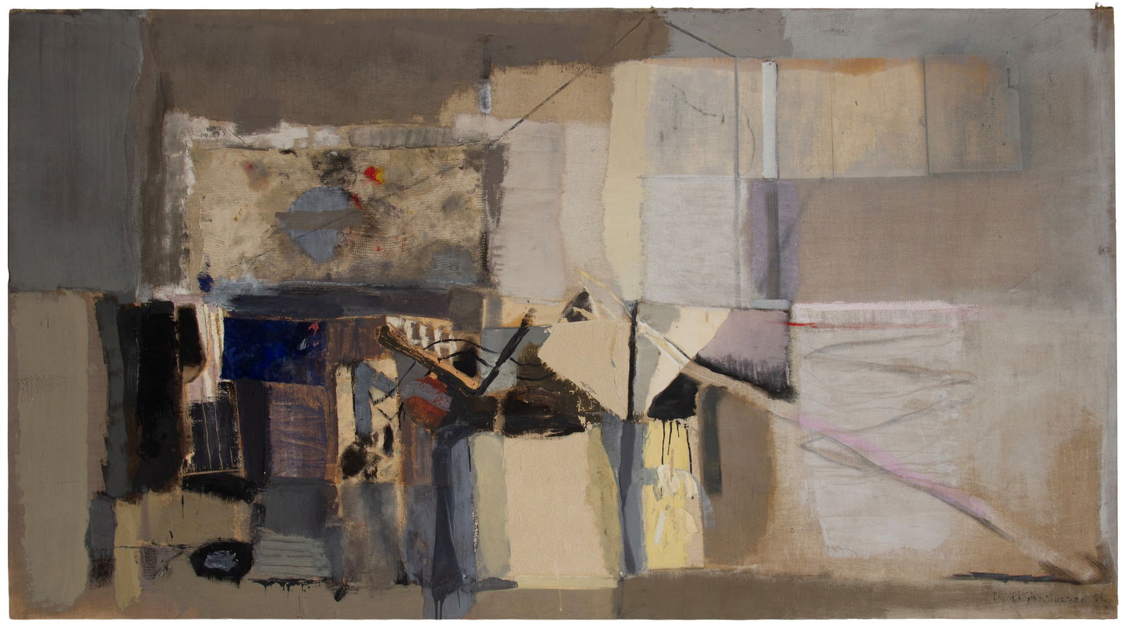 GIANRICCARDO PICCOLI. Painting "UNTITLE" (1 of 5)