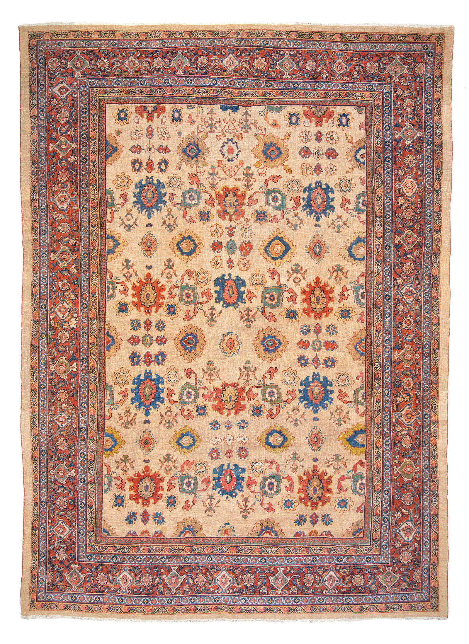 Mahal carpet. Persia (1 of 5)