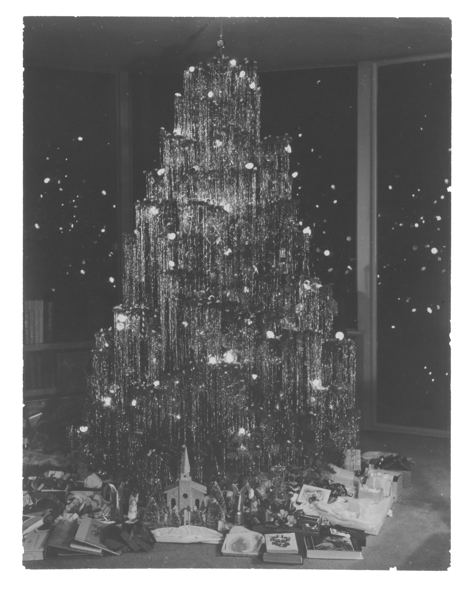MAN RAY. "CHRISTMAS TREE, 1950s" (1 of 2)